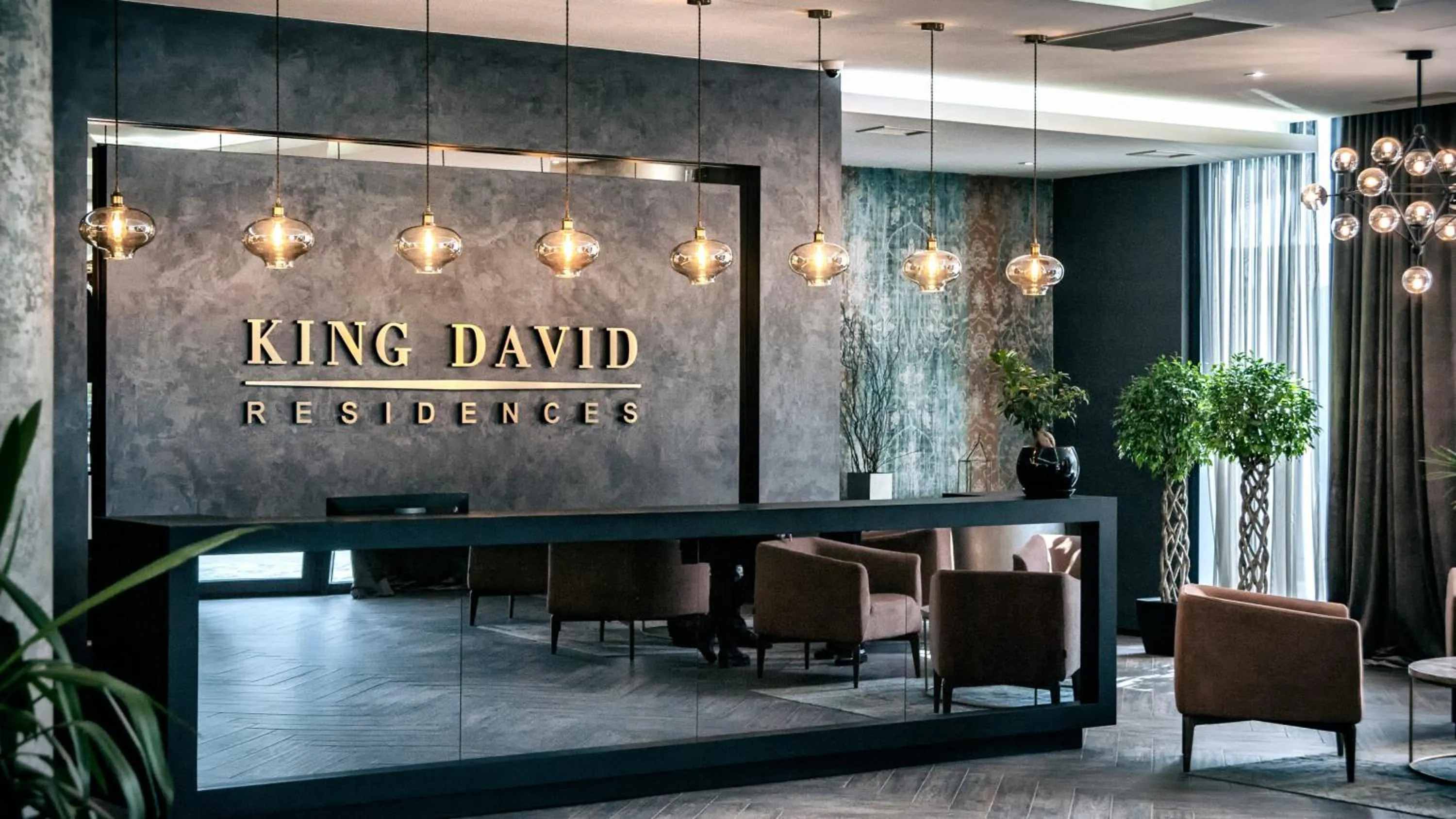 Lobby or reception in King David Residence