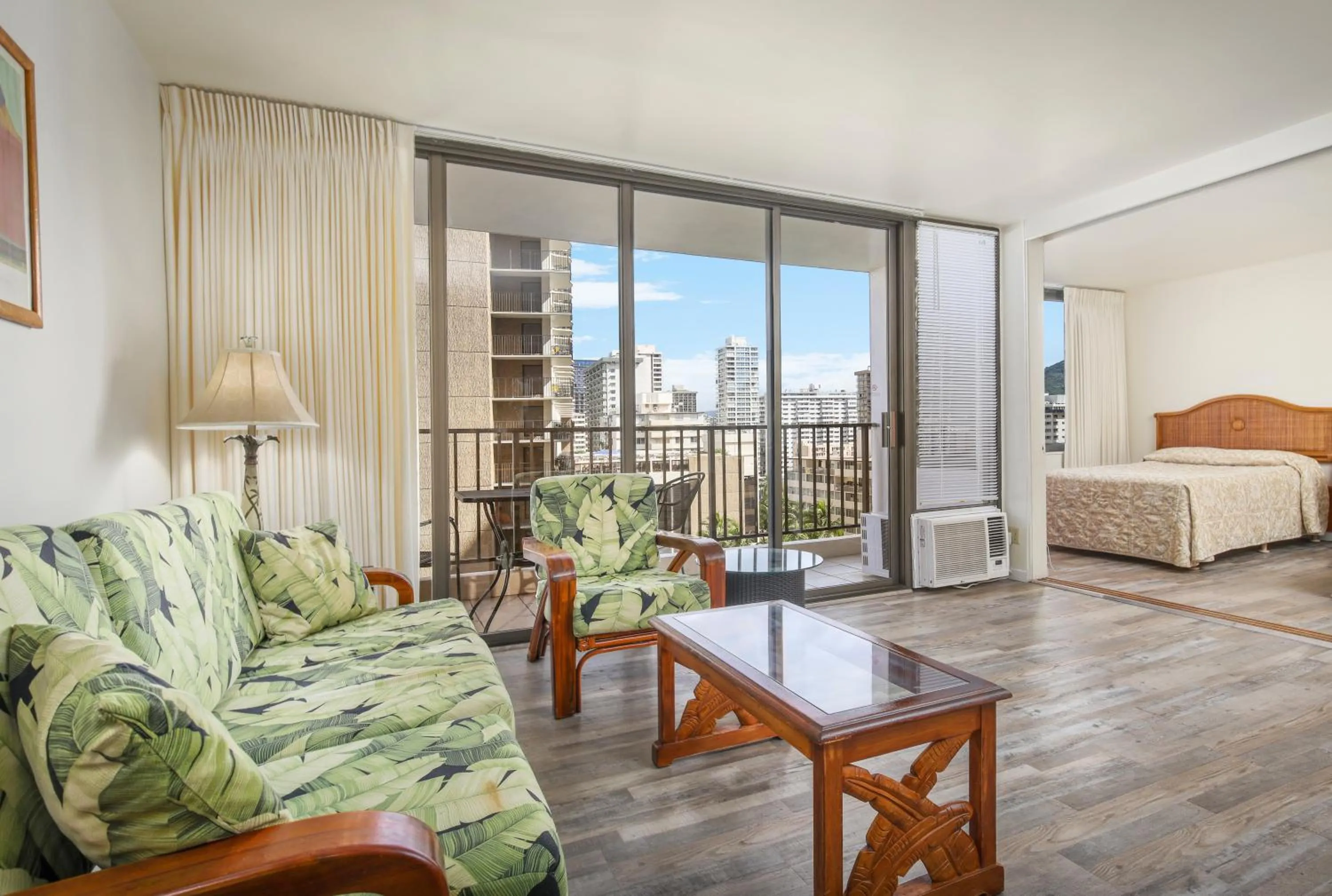 Bed in Aston at the Waikiki Banyan