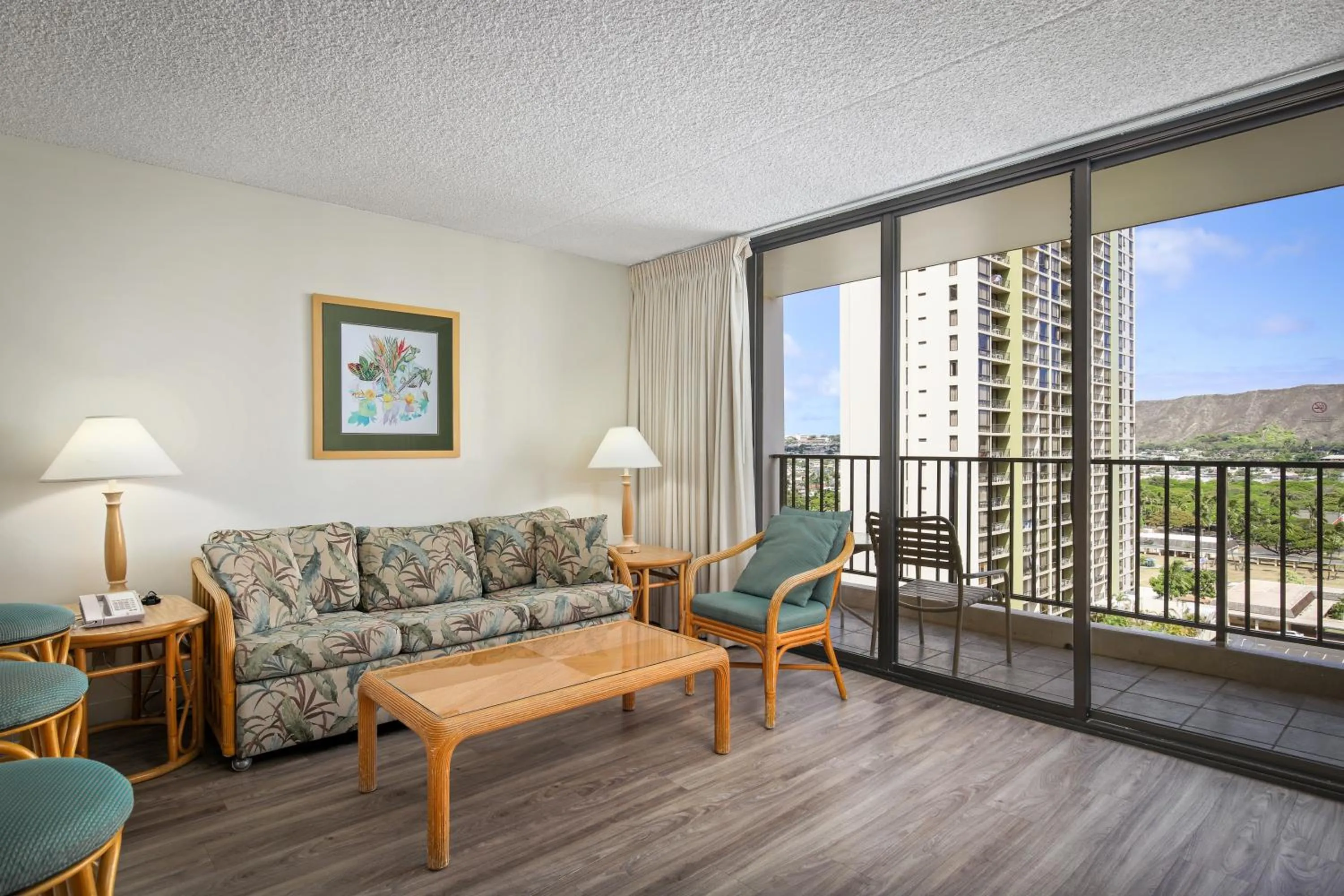 Balcony/Terrace in Aston at the Waikiki Banyan