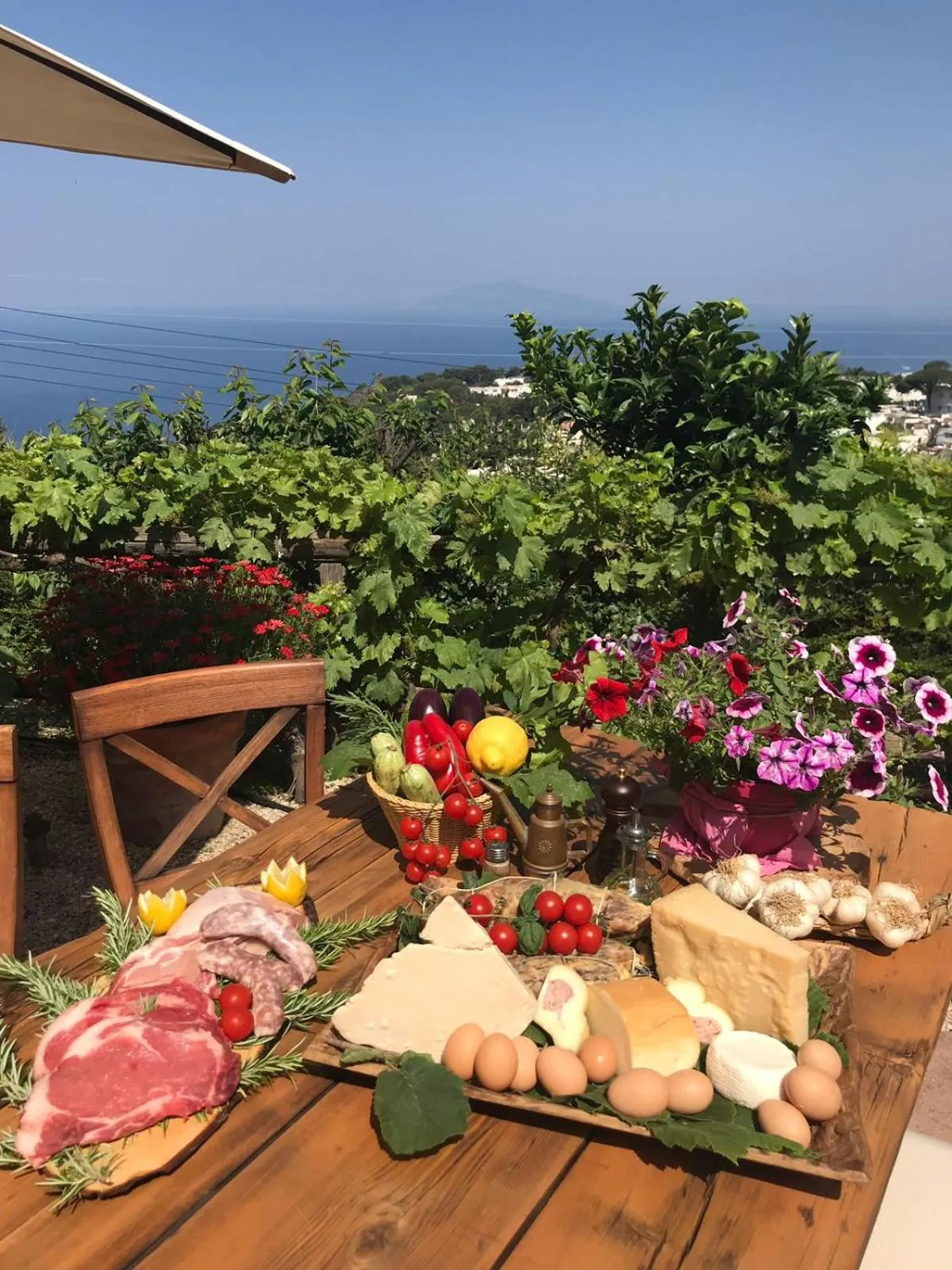 Food close-up in Agriturismo del Sole