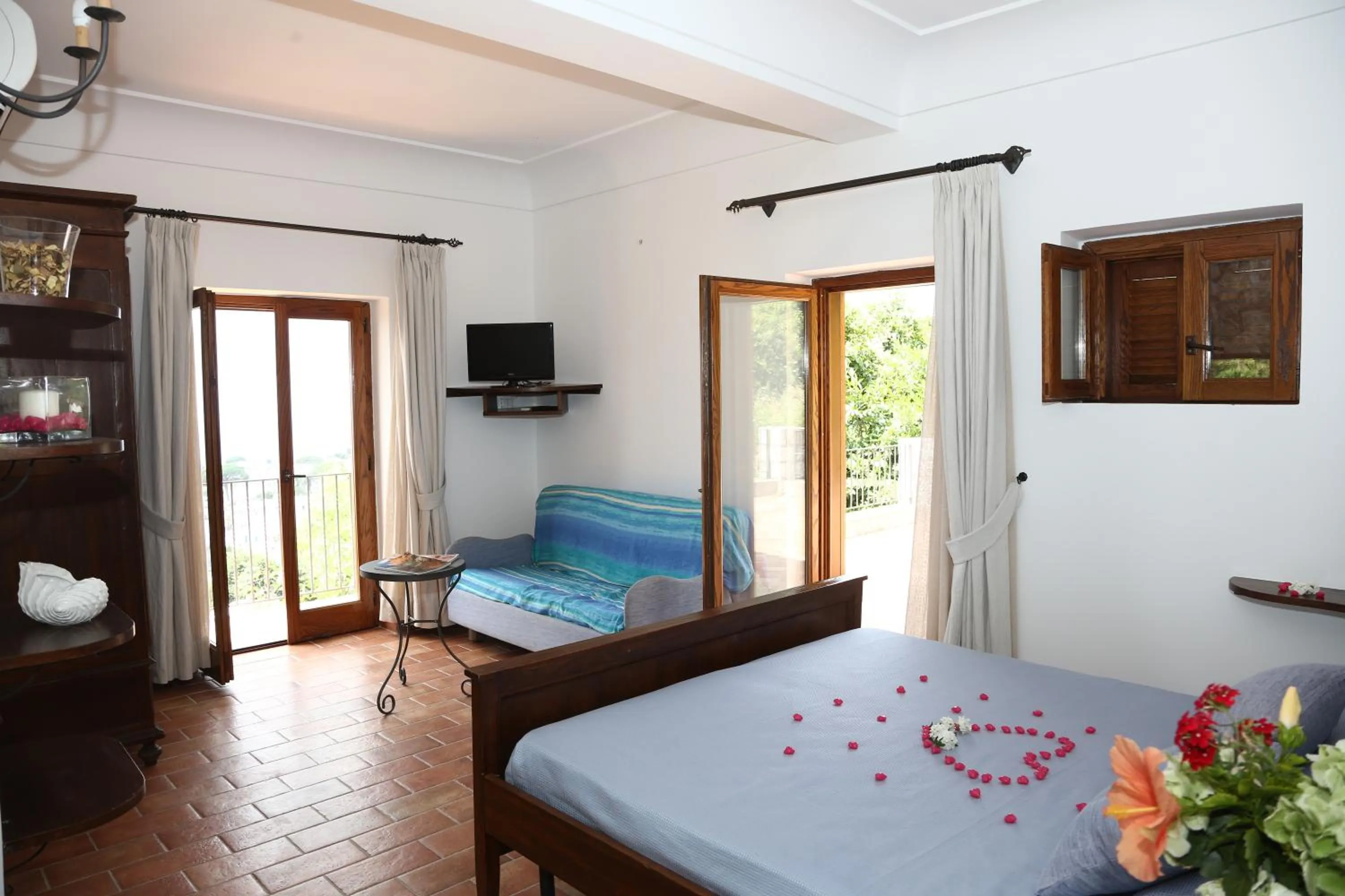 Bedroom in Agriturismo del Sole