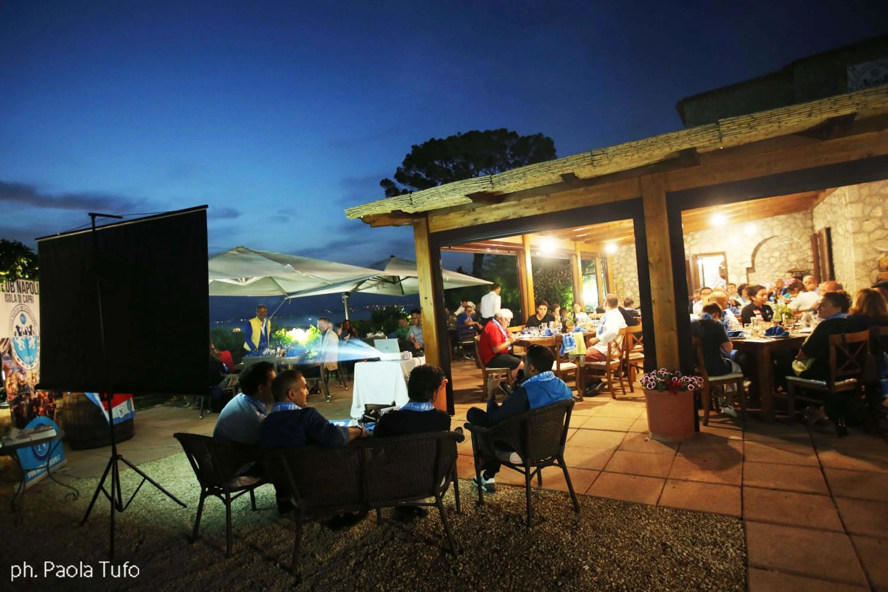 group of guests in Agriturismo del Sole