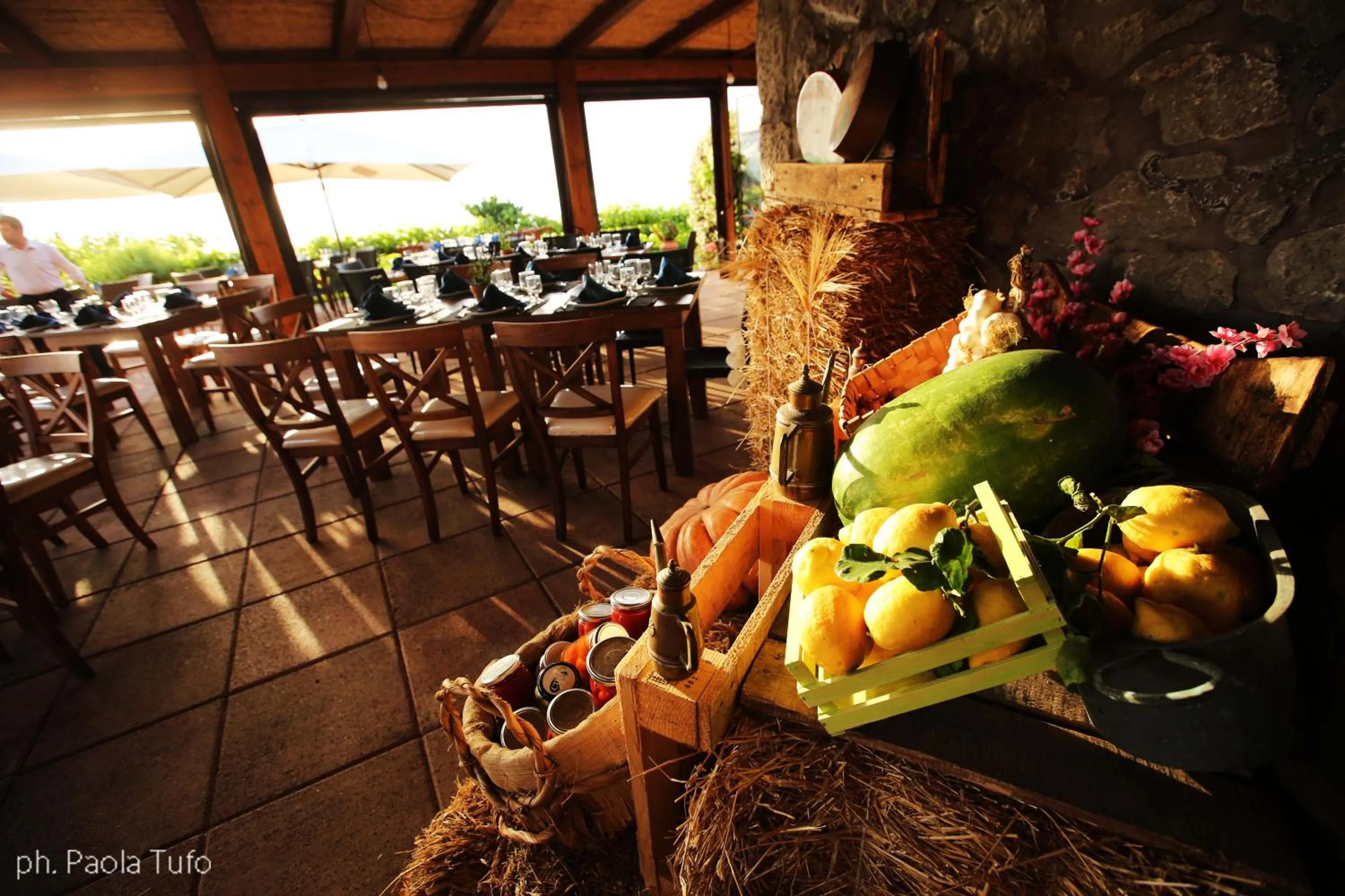 Communal lounge/ TV room in Agriturismo del Sole