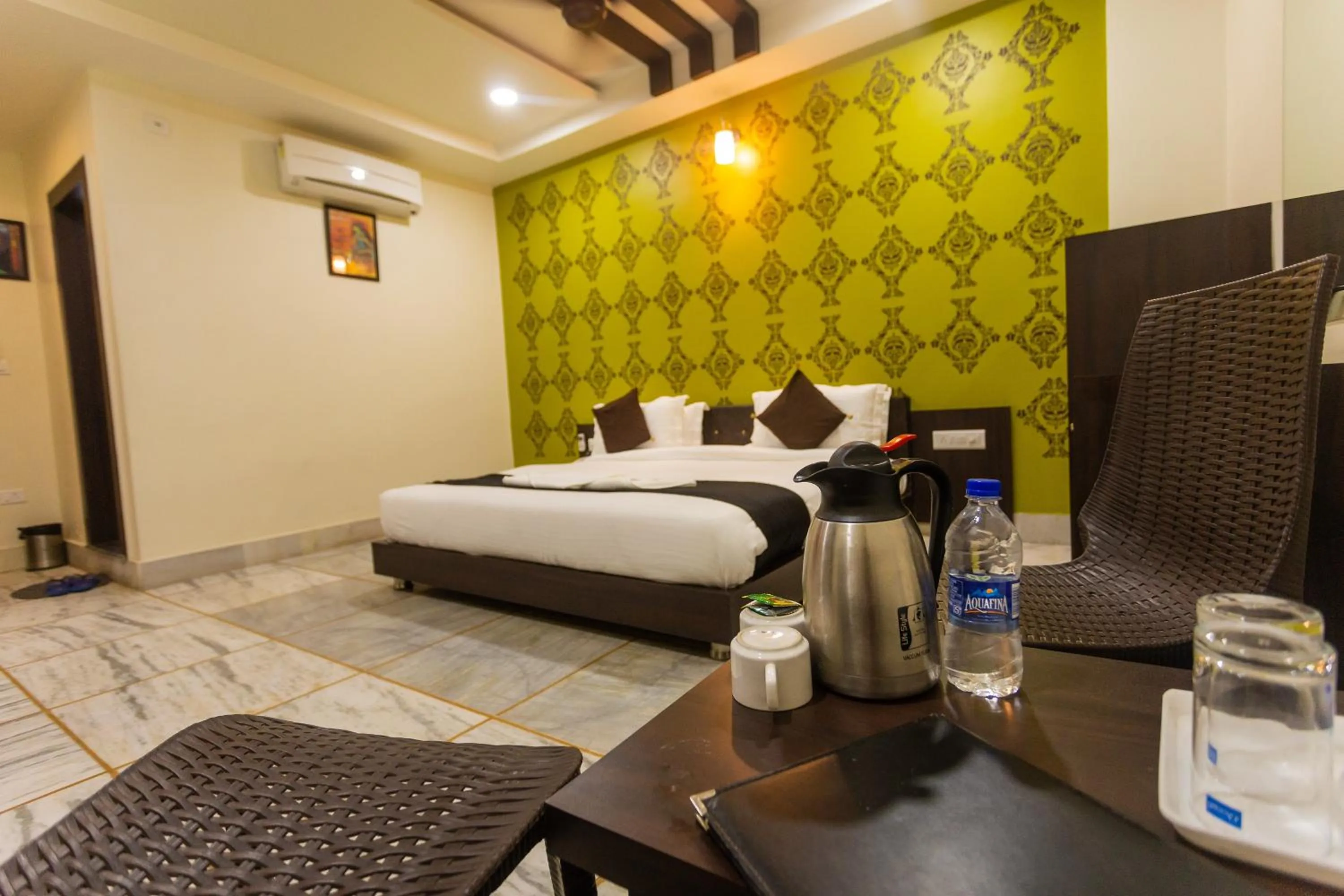 Photo of the whole room, Bed in Shri Ram Residency