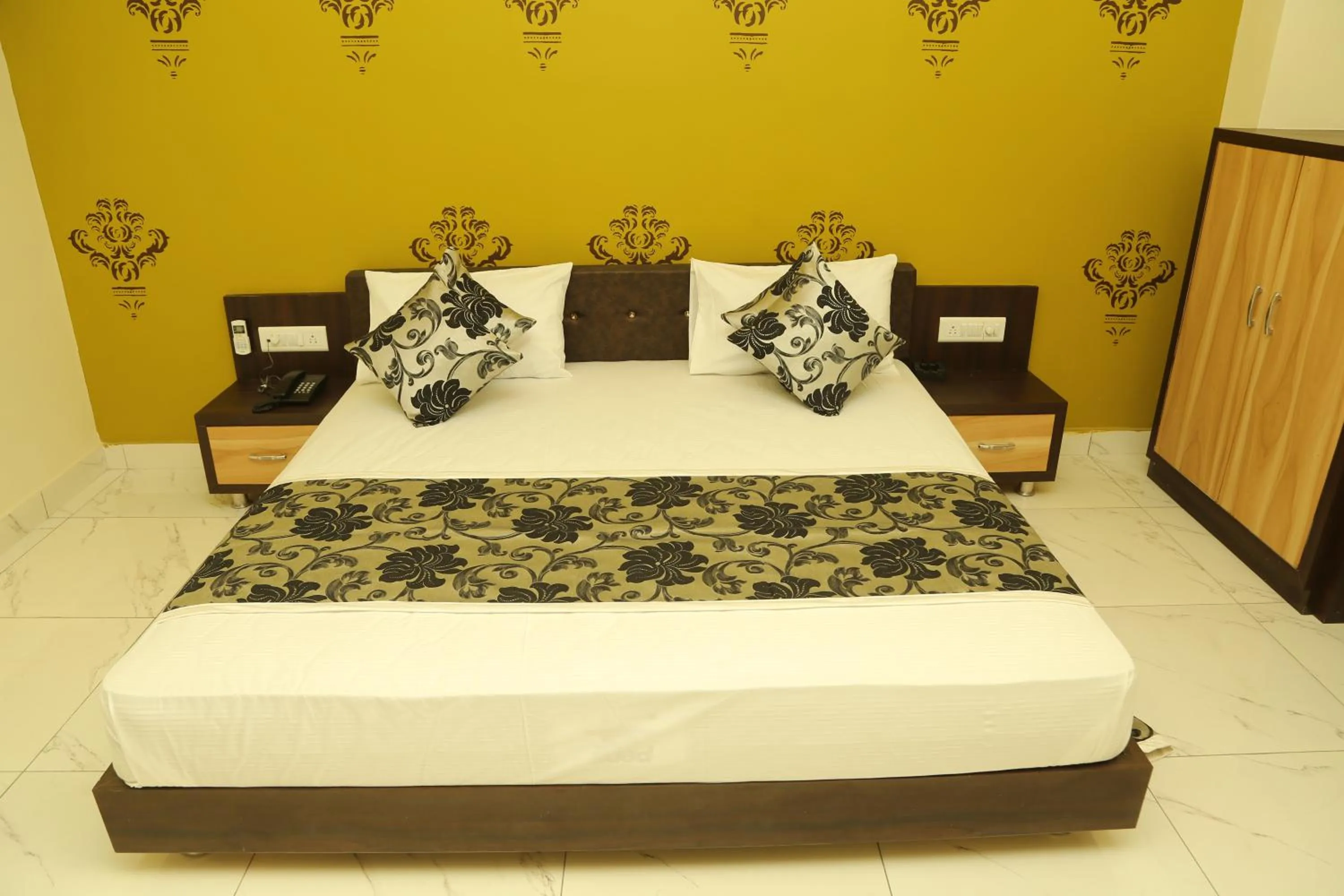 Bedroom, Bed in Shri Ram Residency