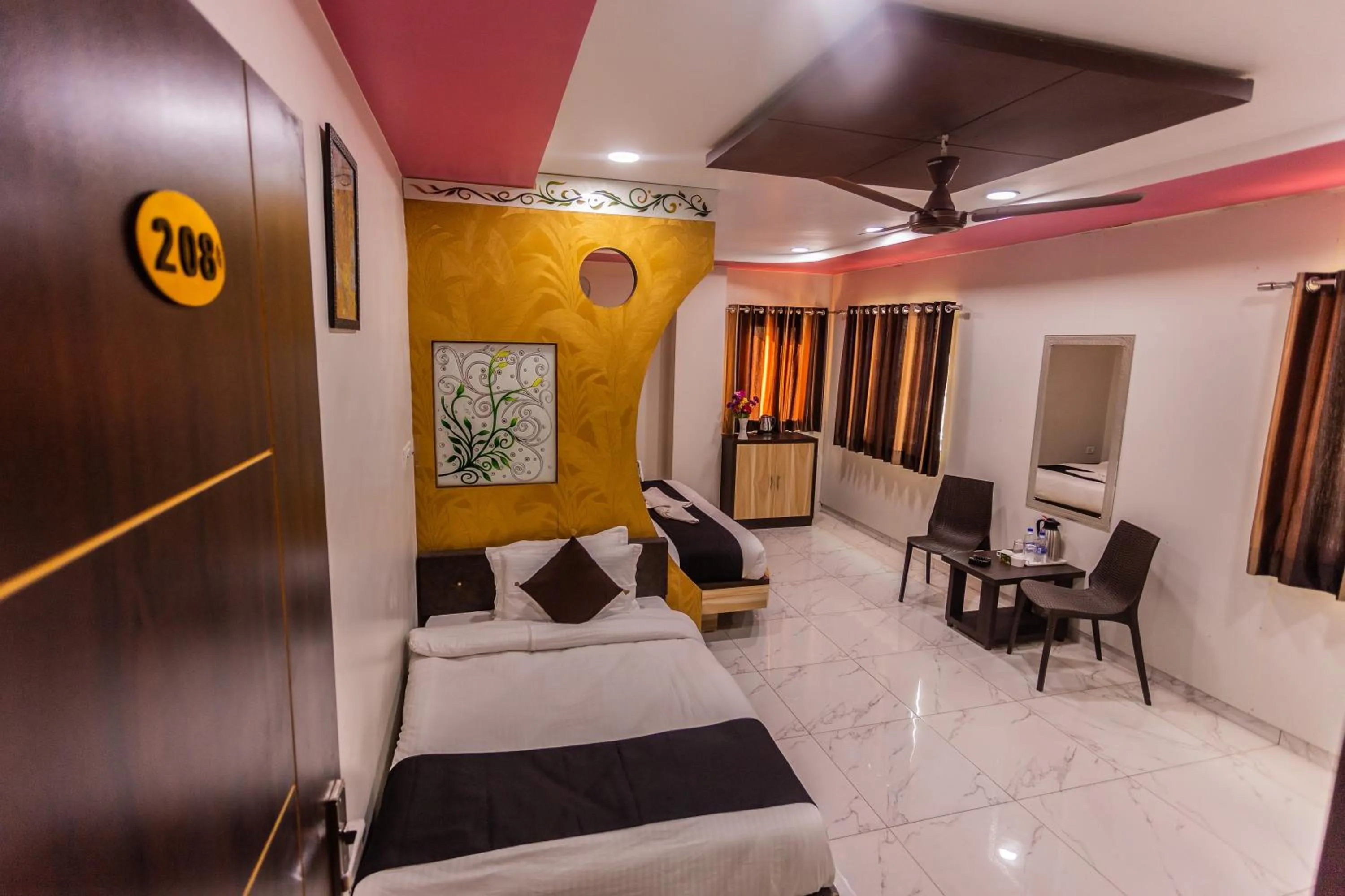 Bed in Shri Ram Residency