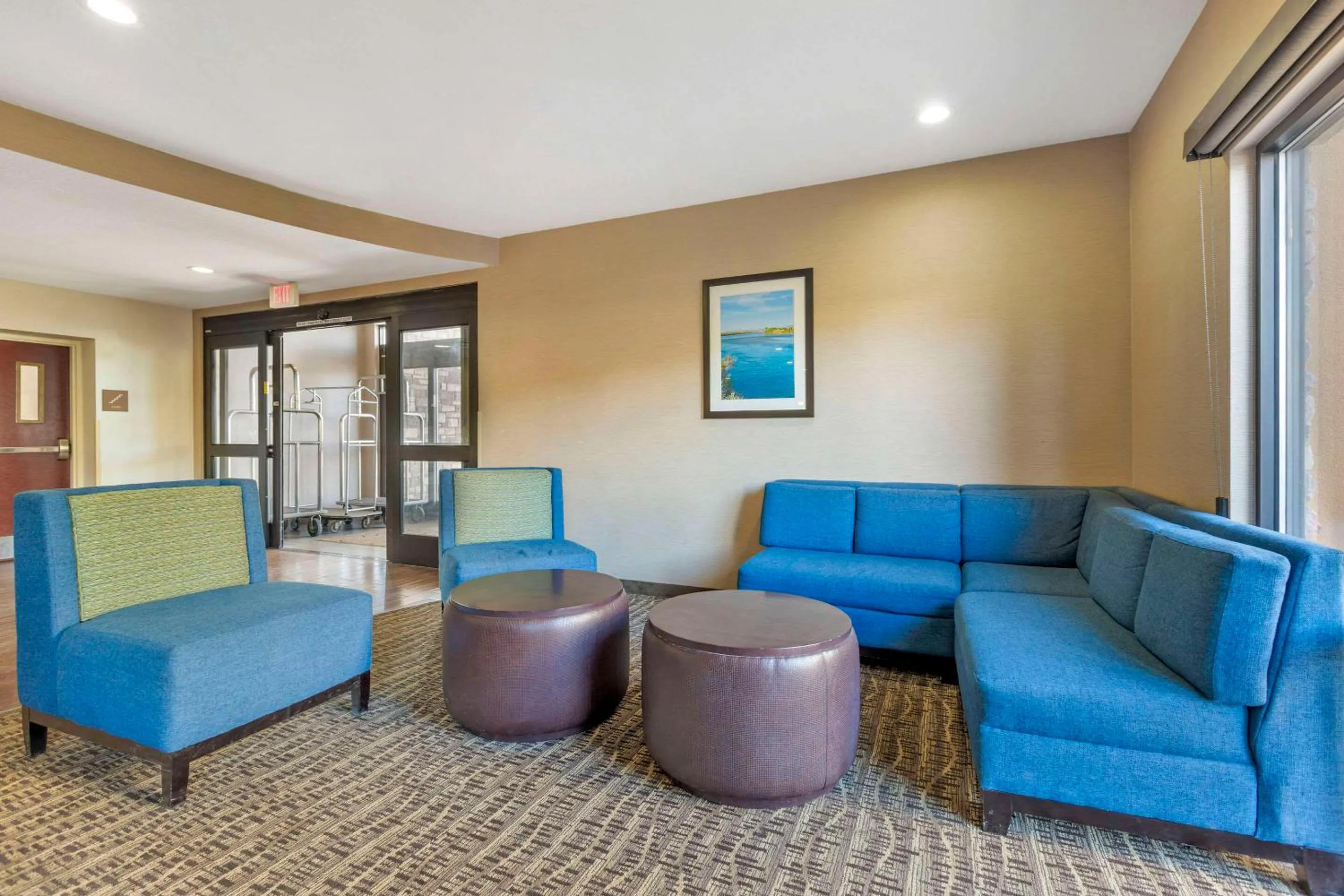 Lobby or reception in Comfort Suites Blythe