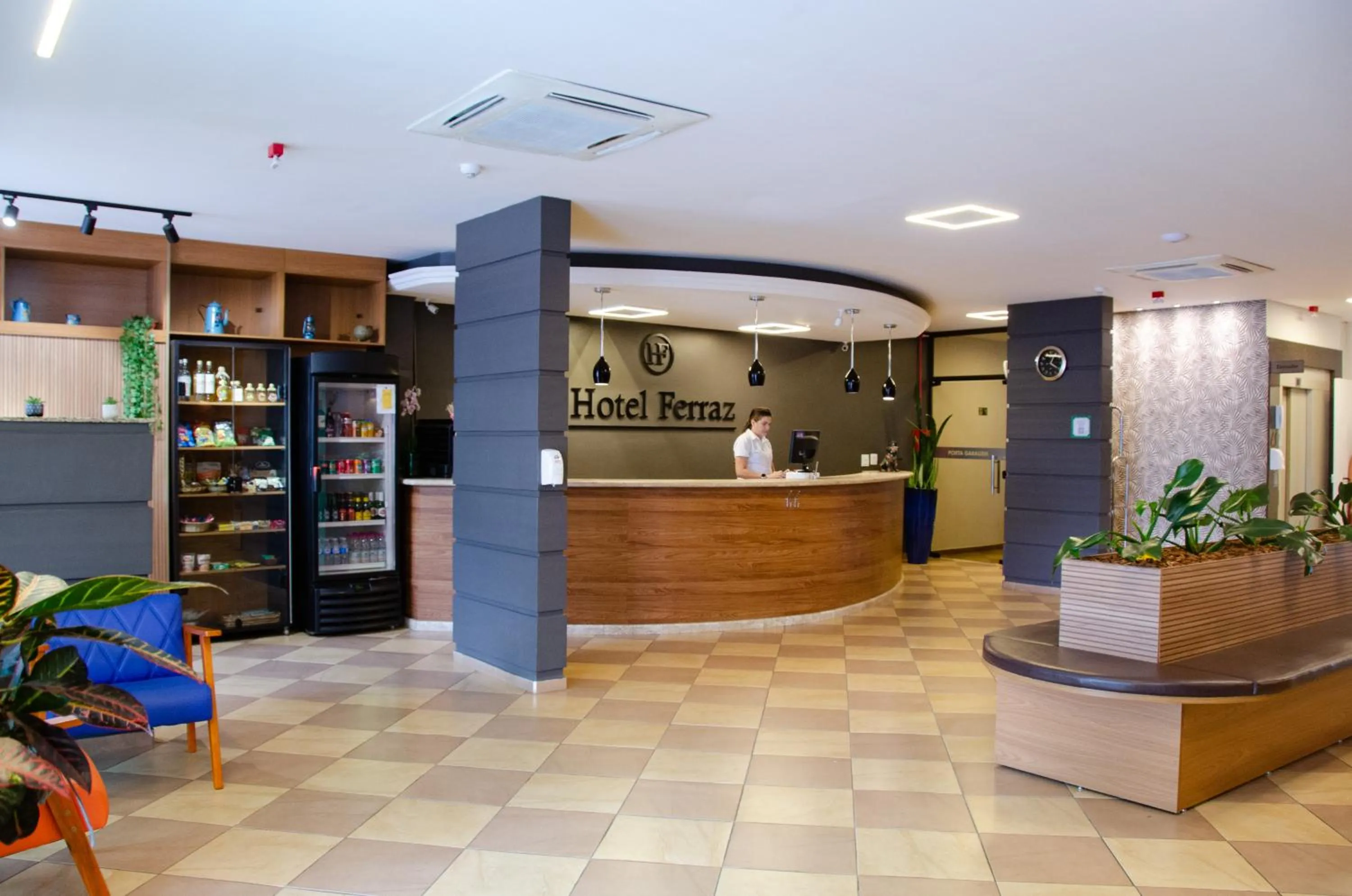 Lobby or reception in Hotel Ferraz