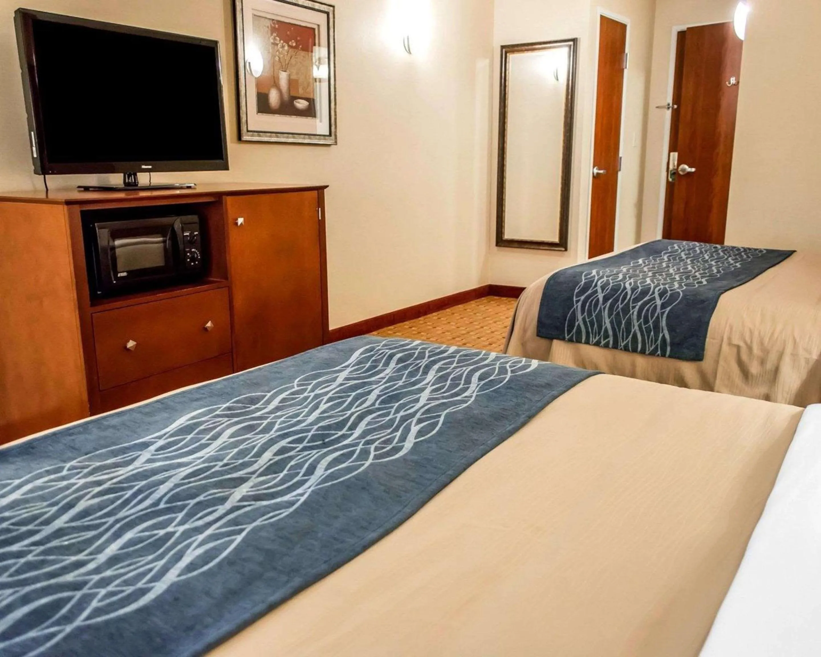 Photo of the whole room, Bed in Comfort Inn & Suites Franklin East