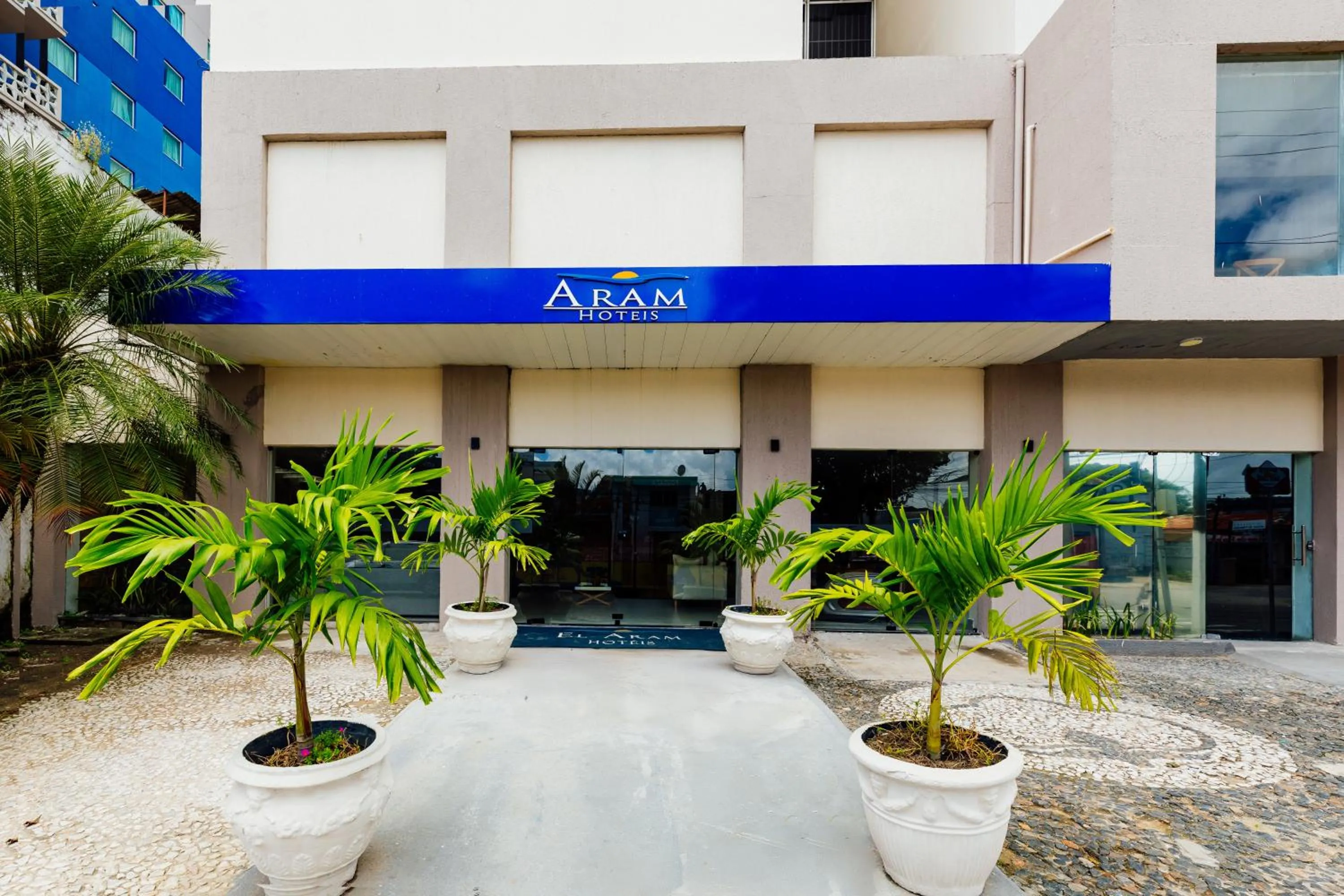 Facade/entrance in El Aram Beach Express