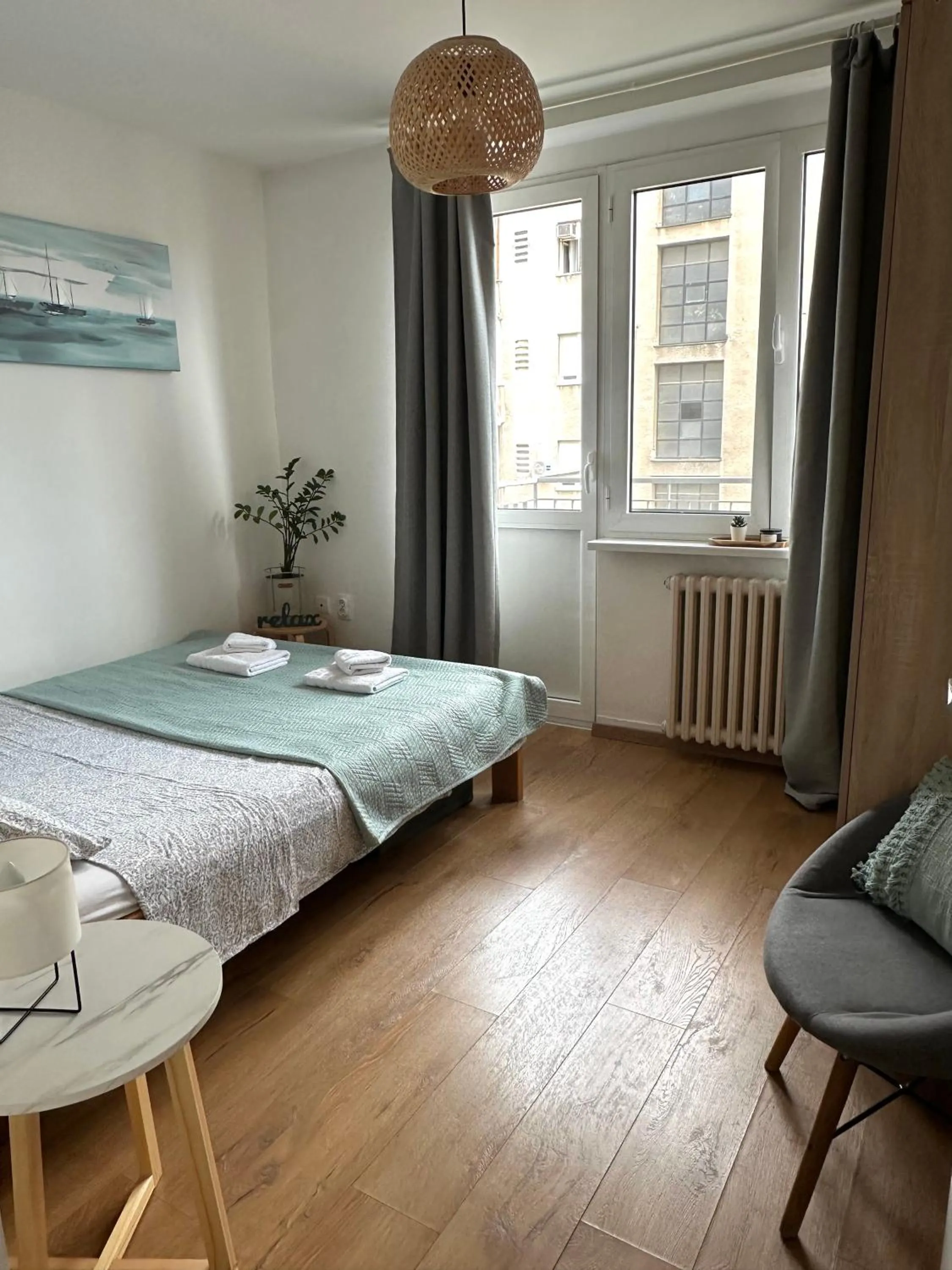 Bed in Bardolino Apartment