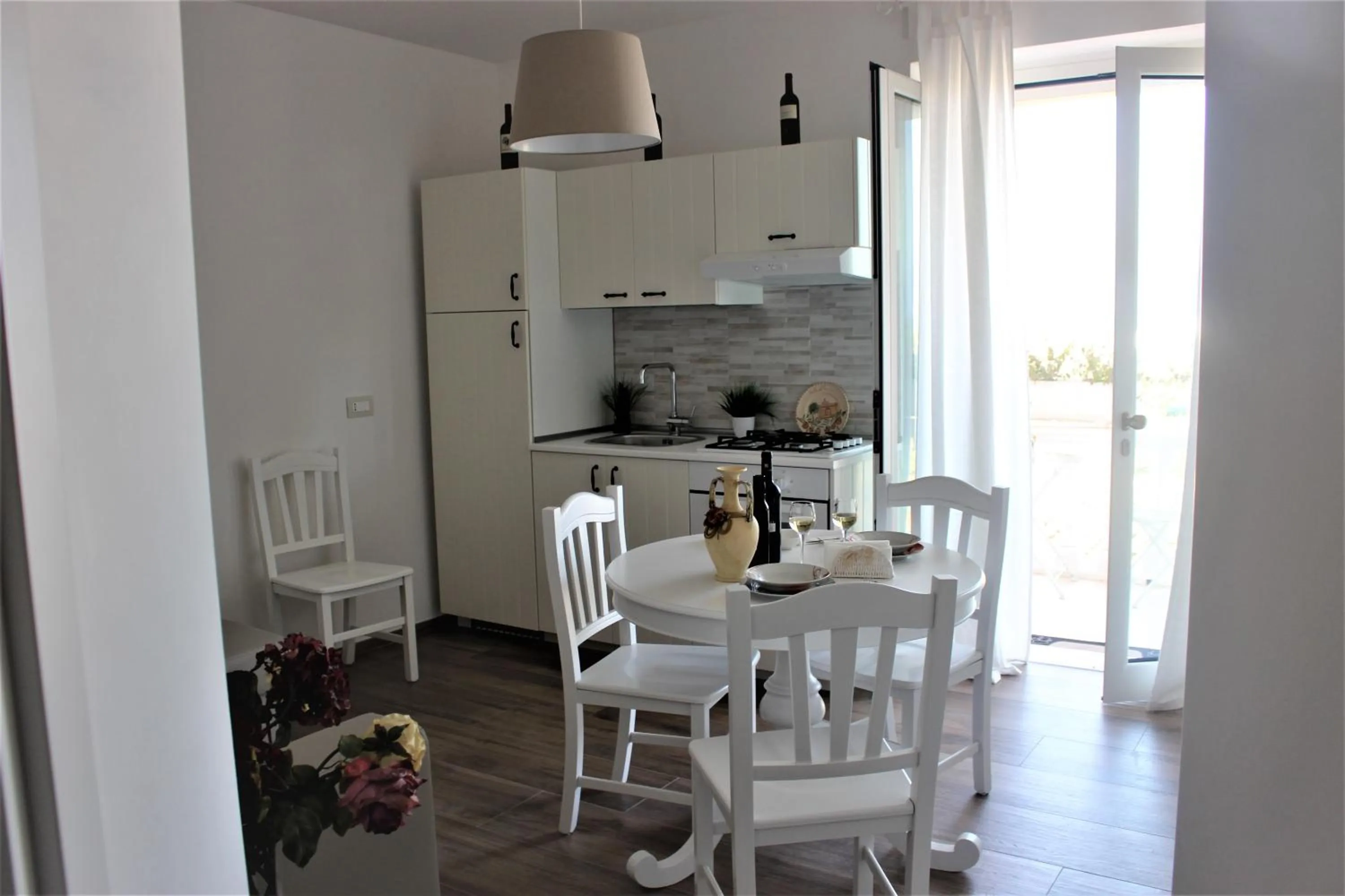 Seating area in Don Peppe B&B