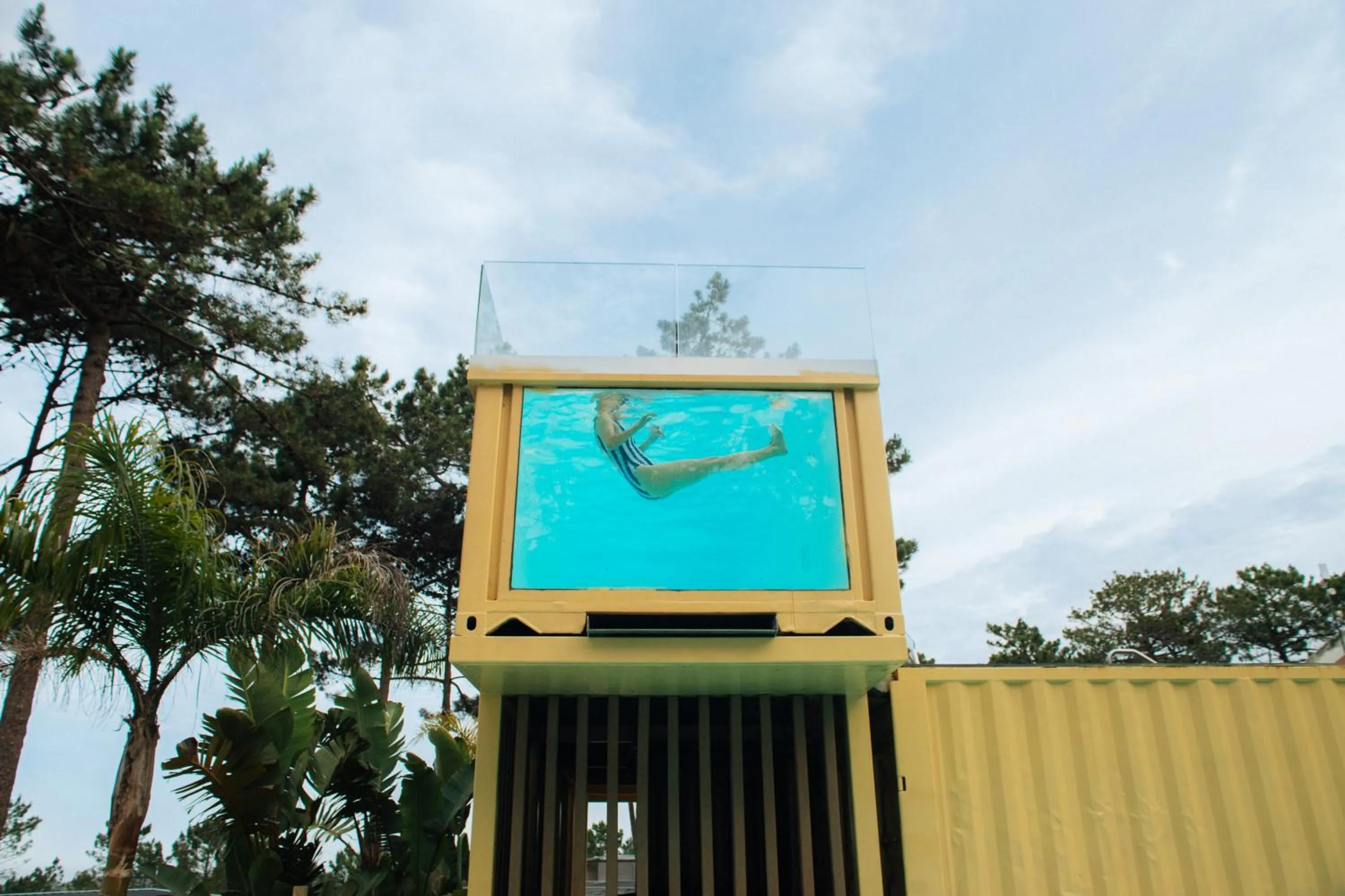 Pool view in Ohai Nazaré Outdoor Resort
