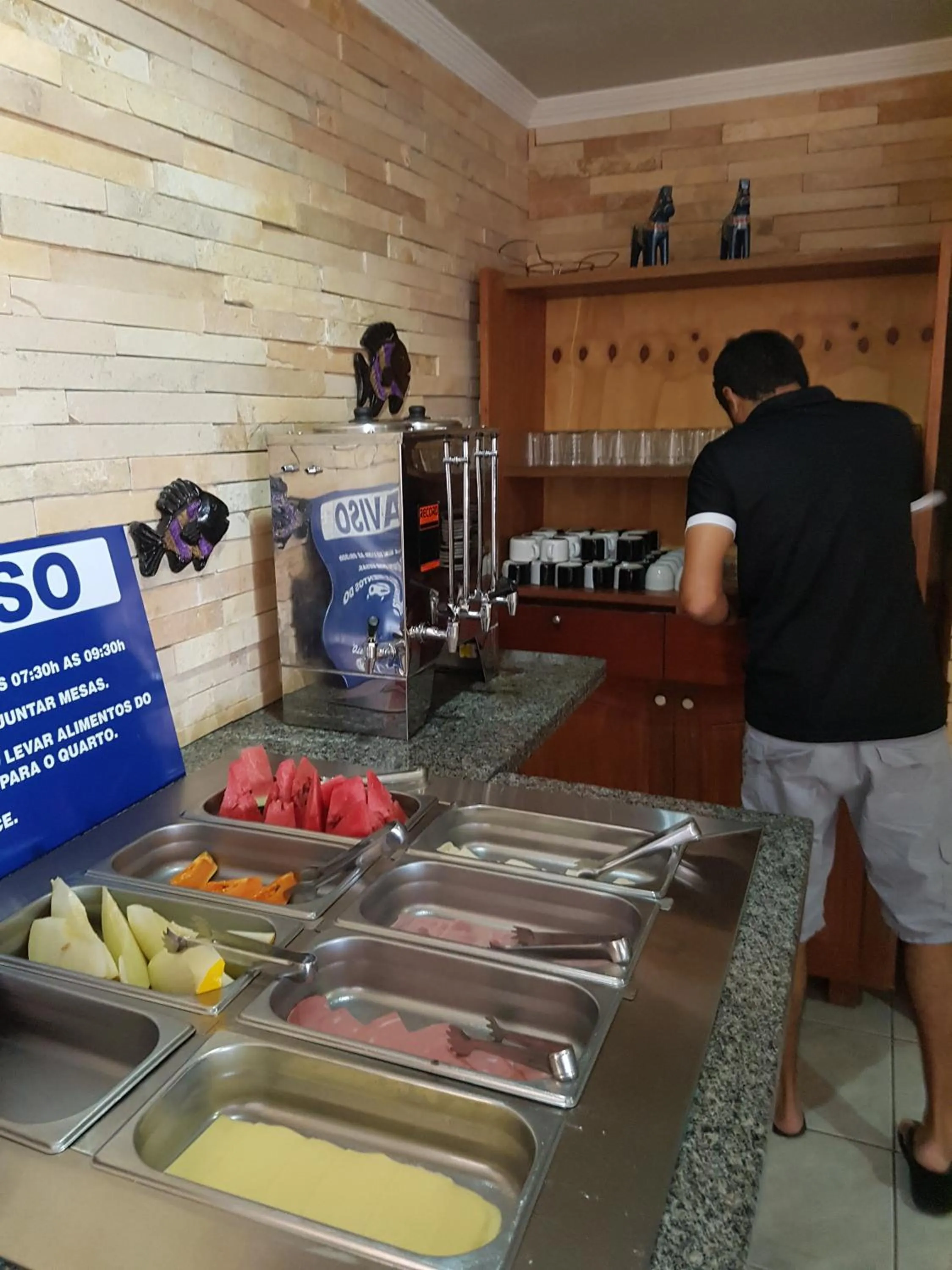 Food close-up in Pousada Blue Viking