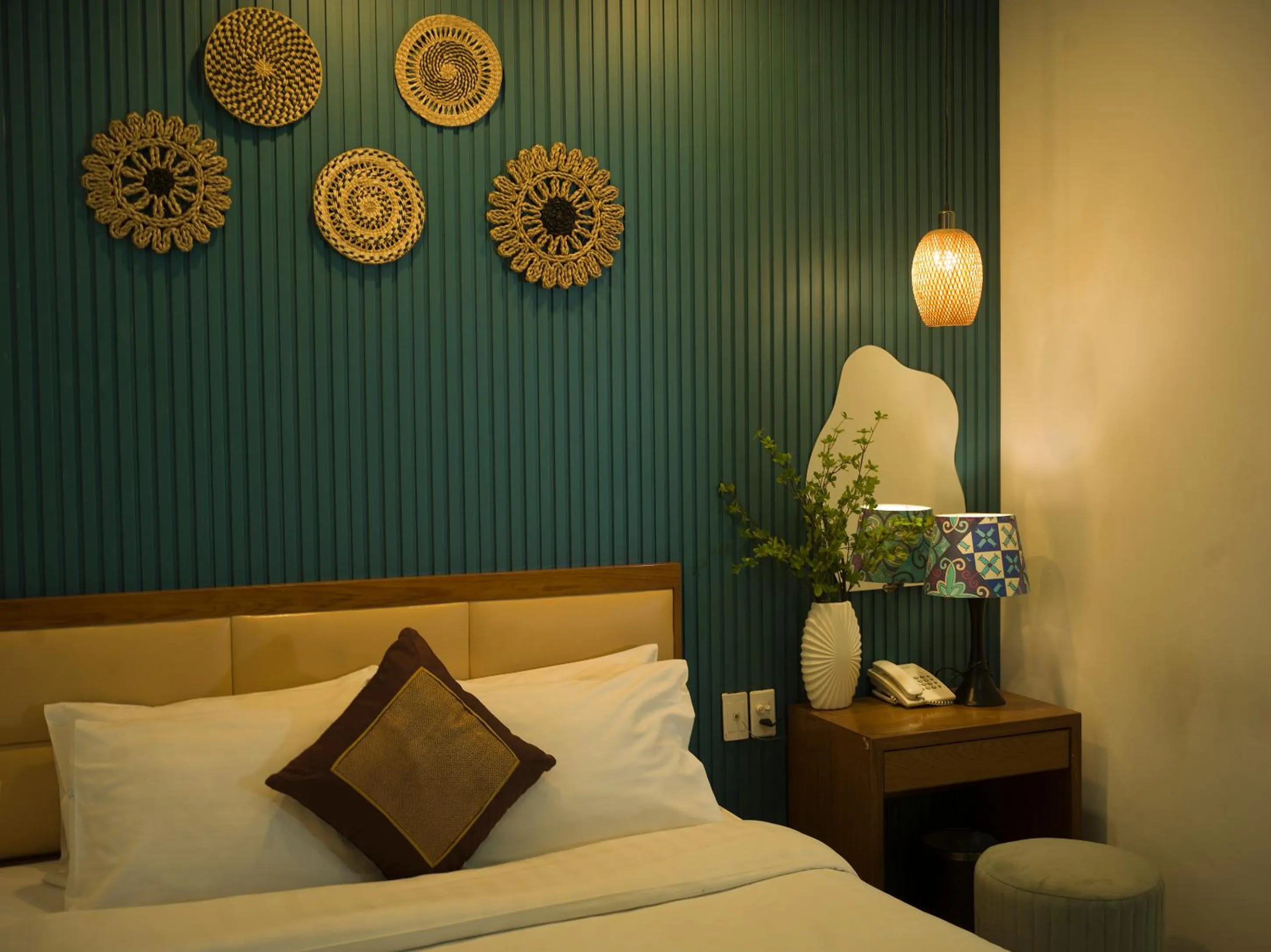 Bed in Vilion Boutique Hotel Ben Thanh