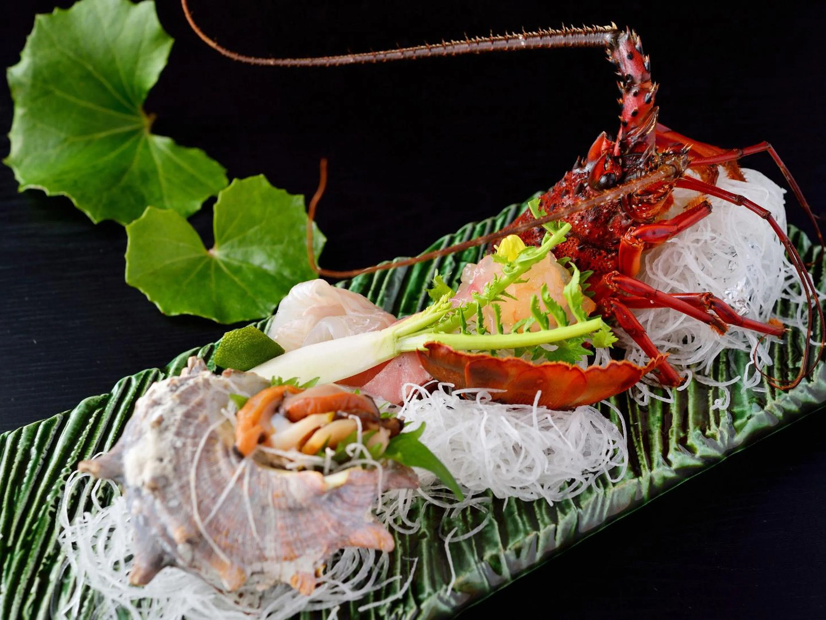 Food close-up in Hamachiyokan