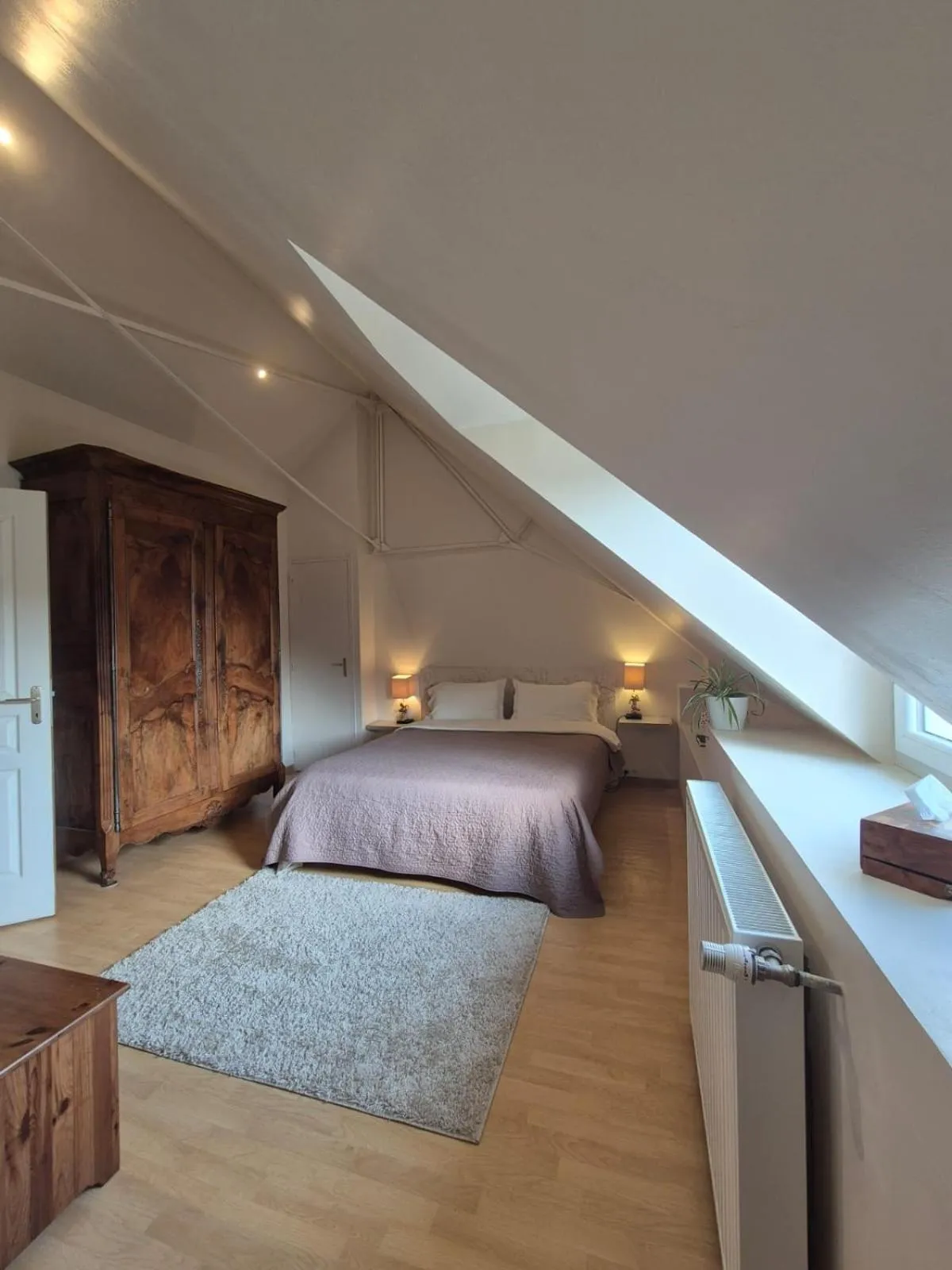 Bed in la longère angevine