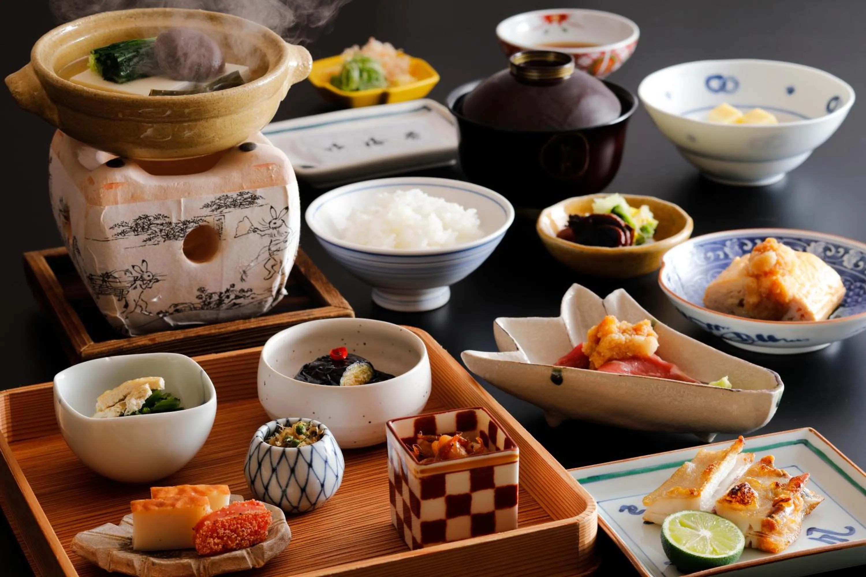 Breakfast in Ginsuisou Choraku