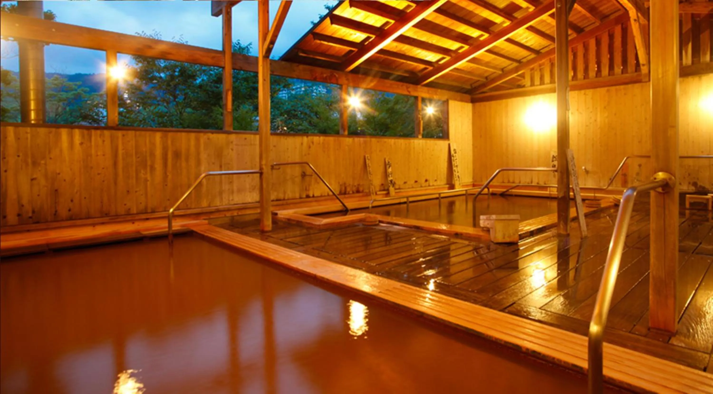 Hot Spring Bath in Ginsuisou Choraku
