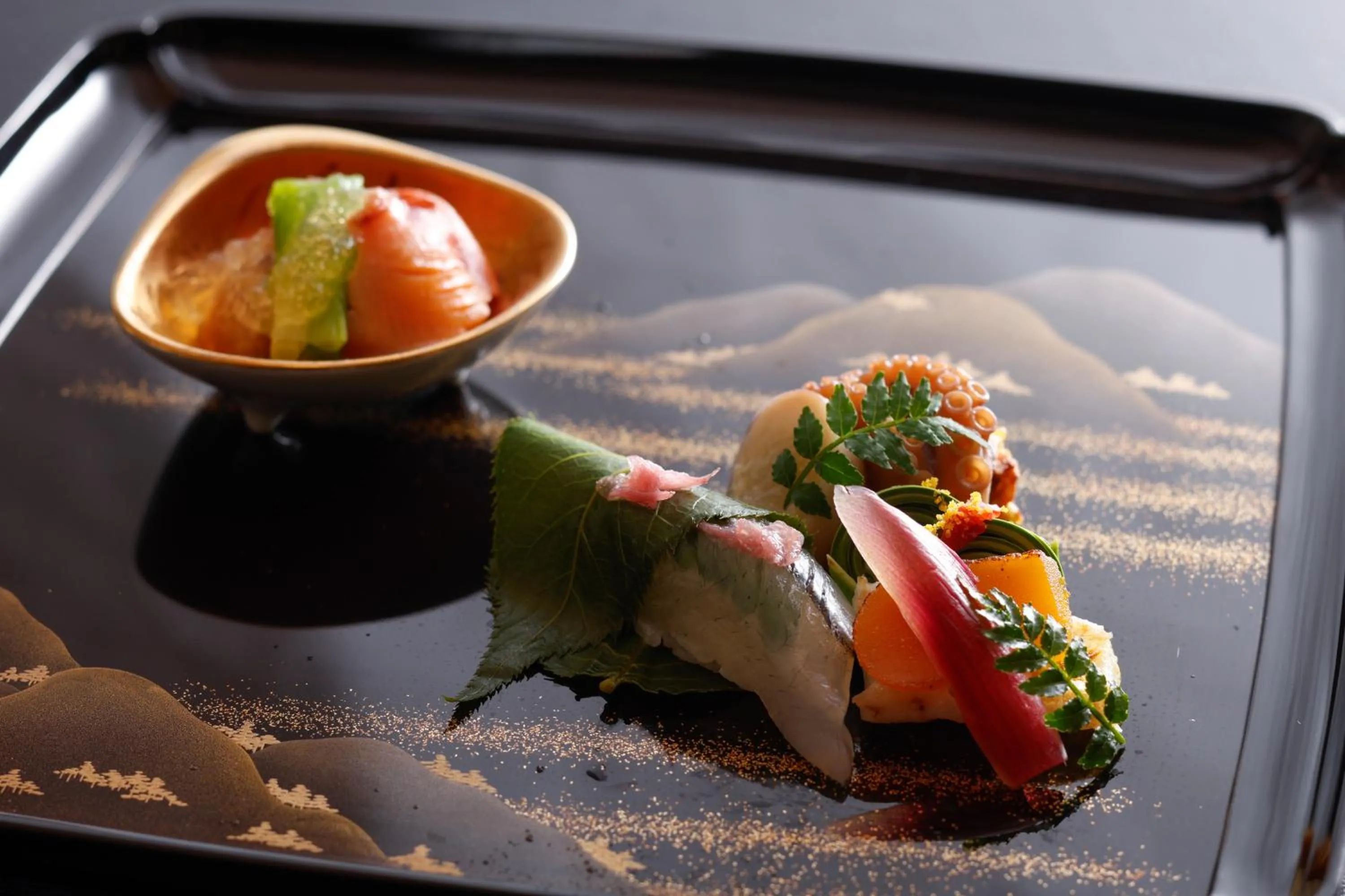 Dinner in Ginsuisou Choraku