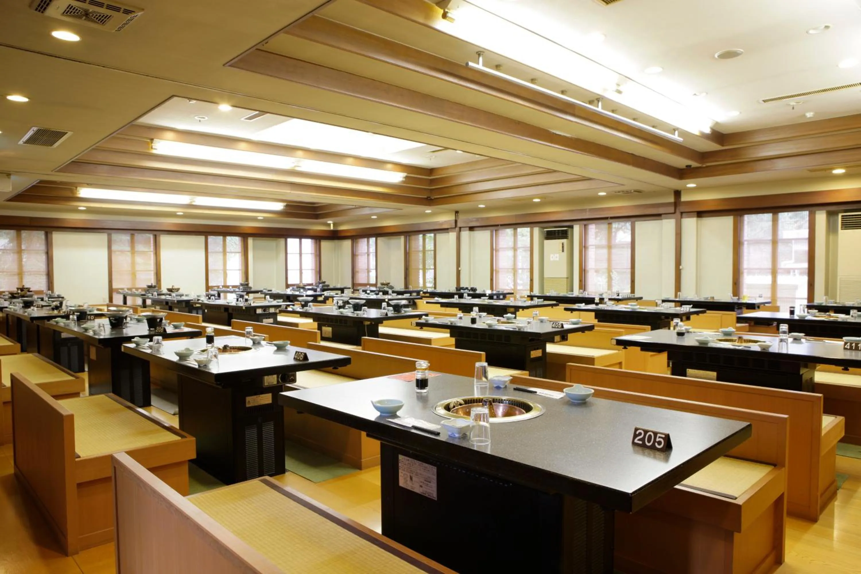 Dining area in Royal Hotel Kawaguchiko