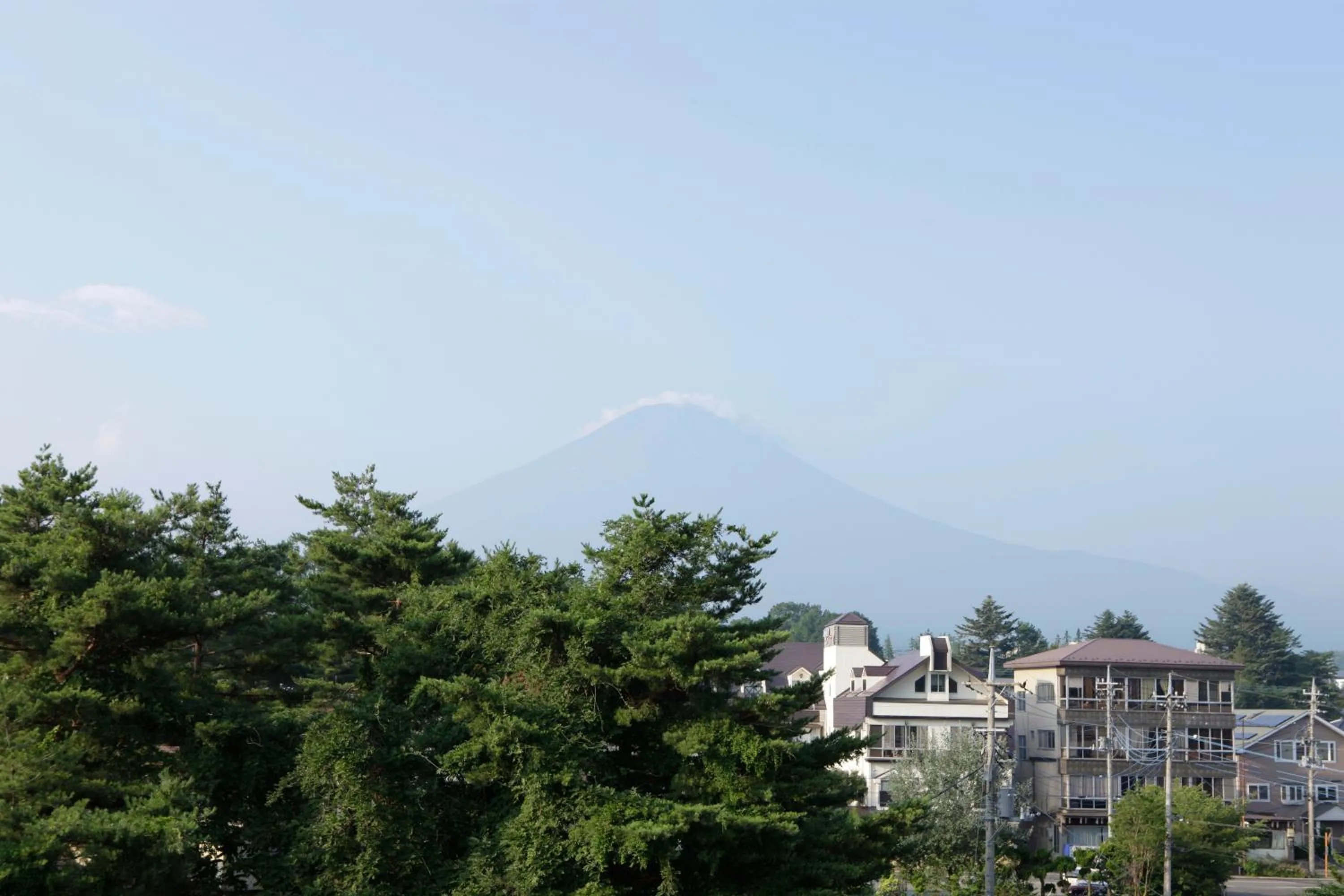 Mountain view in Royal Hotel Kawaguchiko