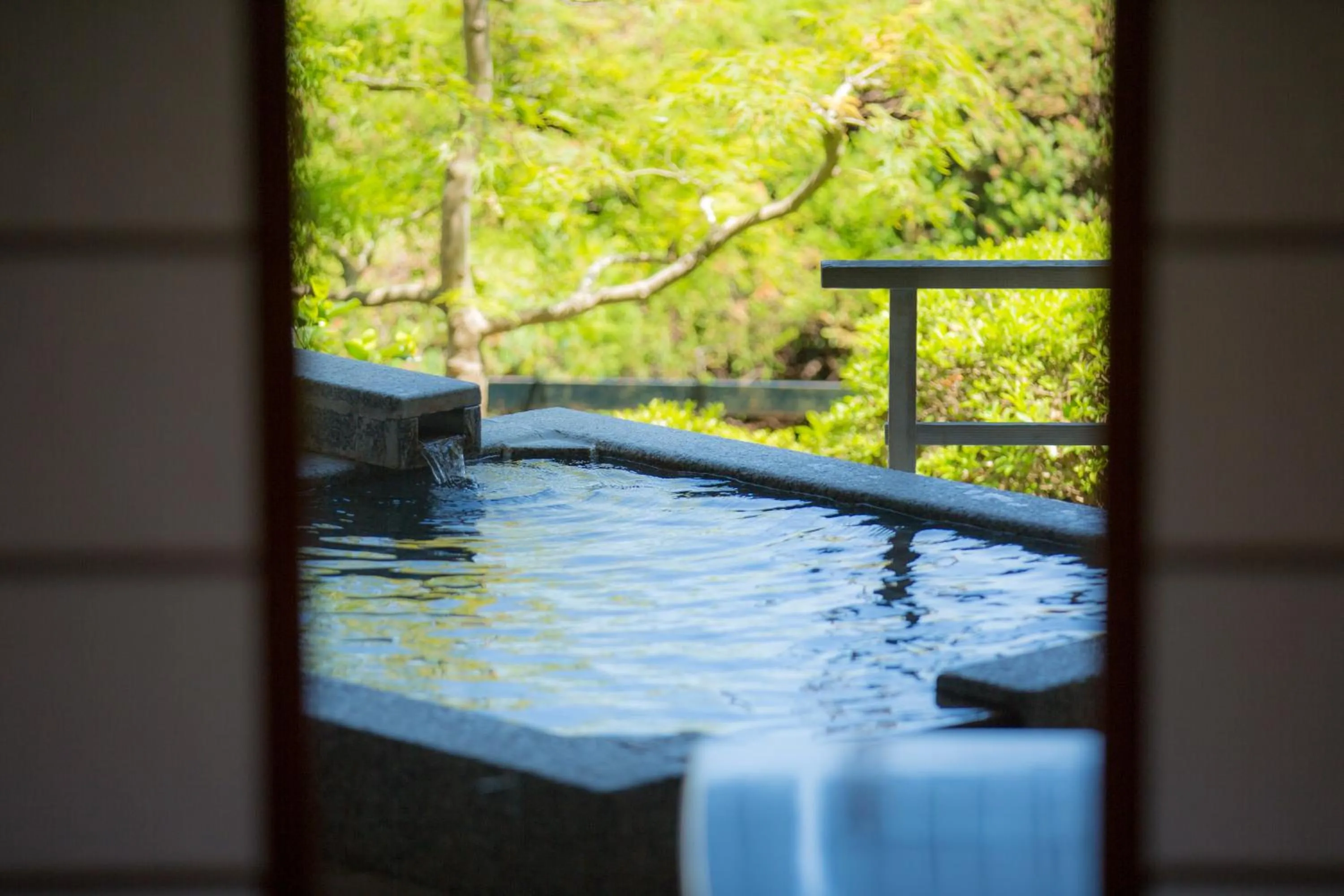 Open Air Bath in Hotel Kitanoya