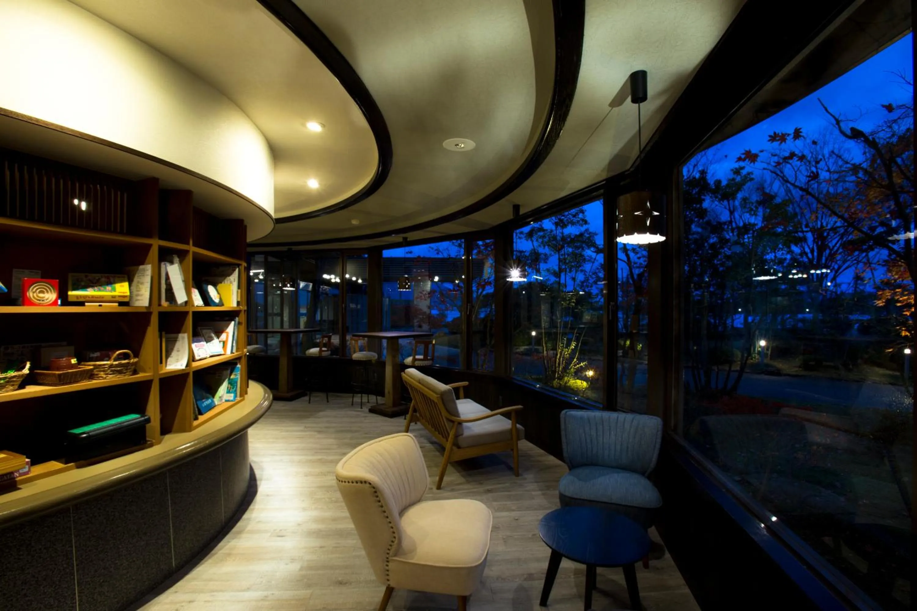 Communal lounge/ TV room in Hotel Kitanoya