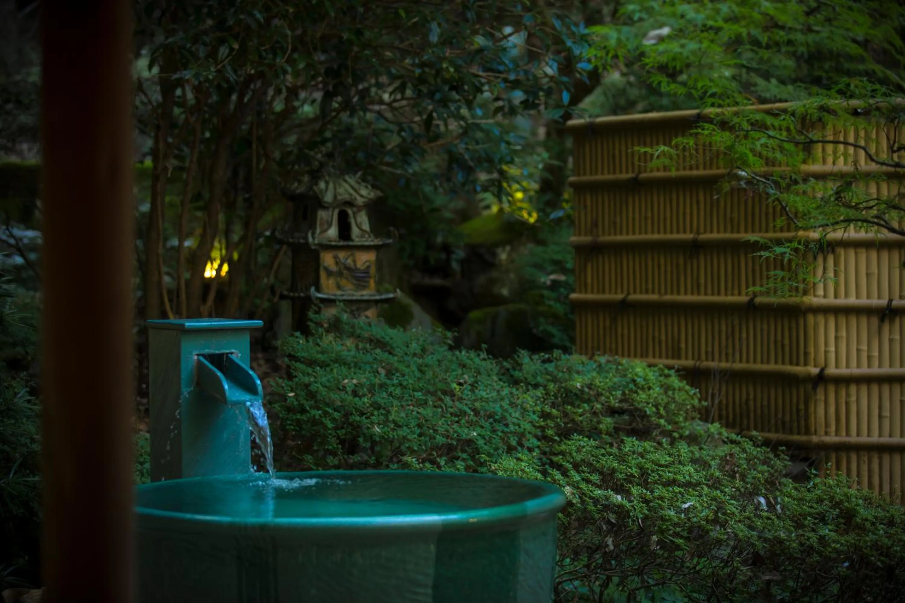 Open Air Bath in Hotel Kitanoya