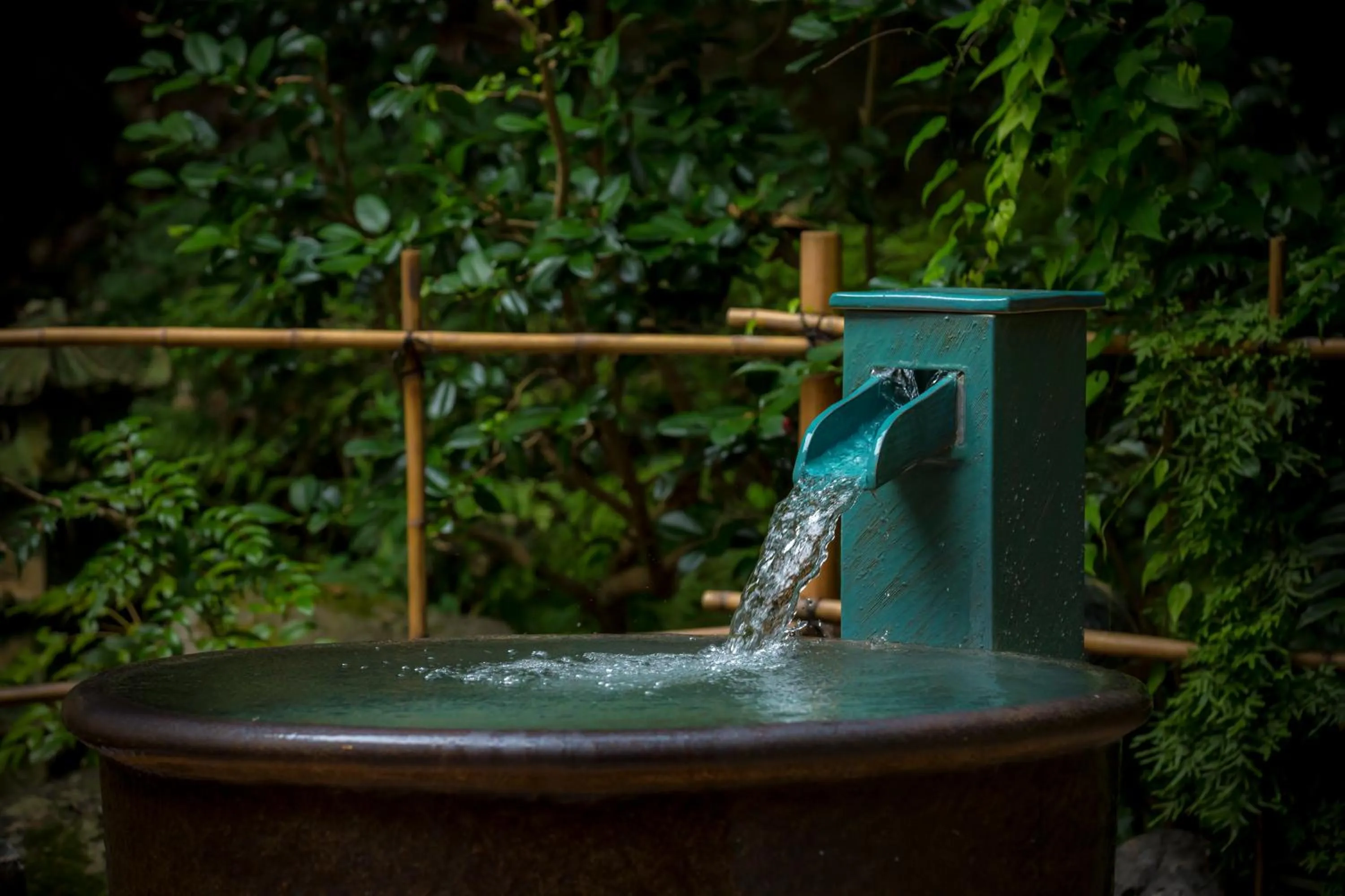 Open Air Bath in Hotel Kitanoya