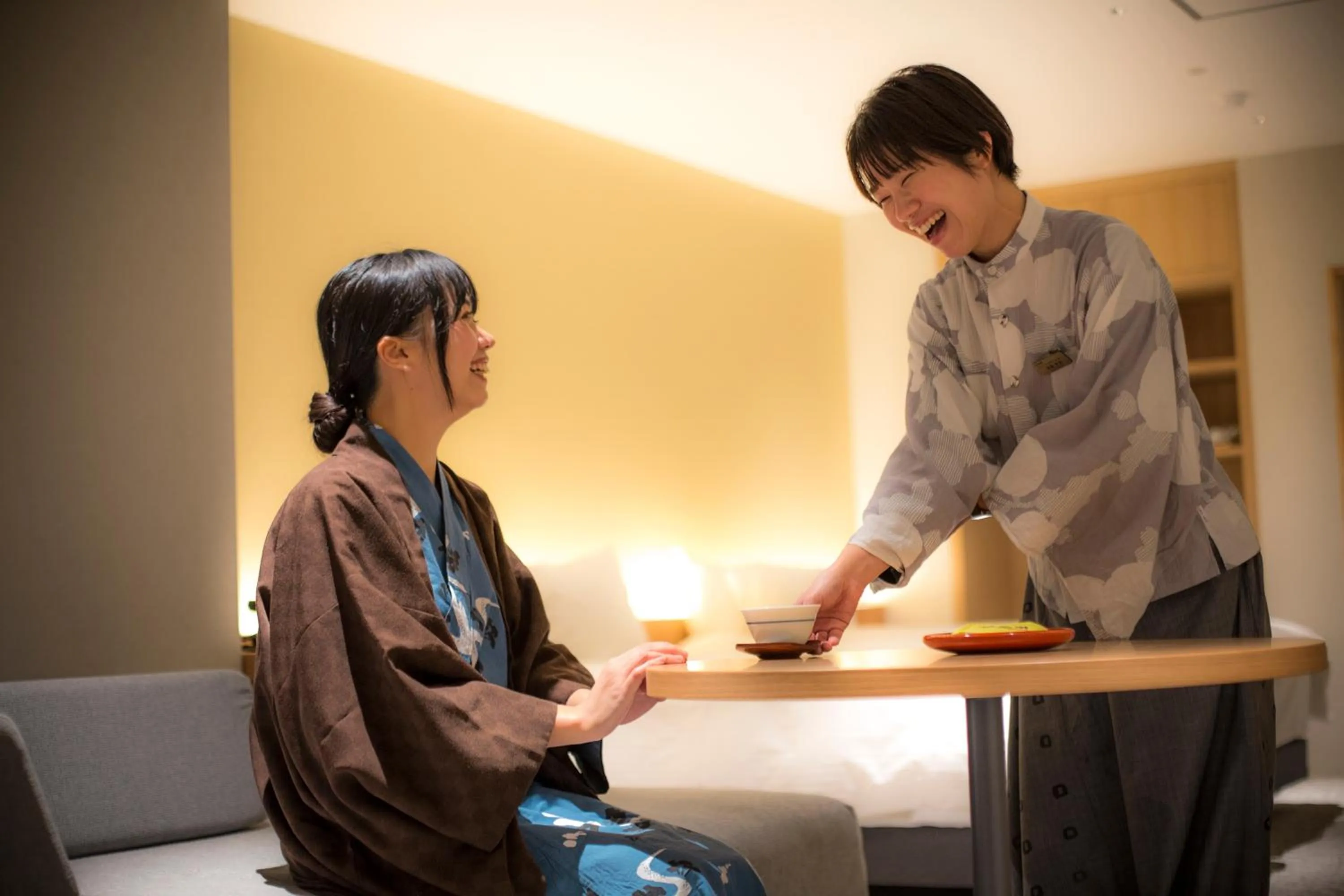 Staff in Hotel Kitanoya