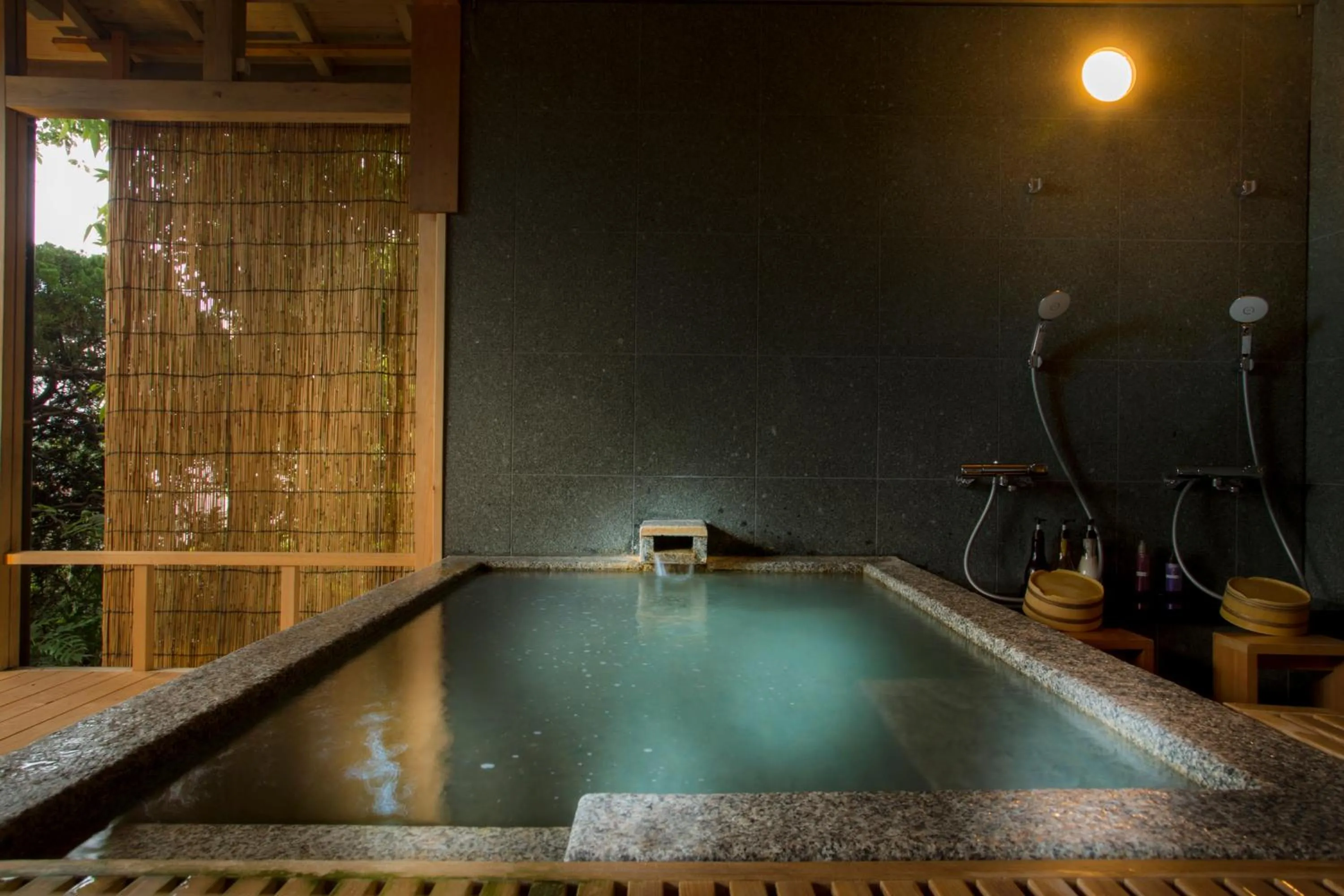 Open Air Bath in Hotel Kitanoya