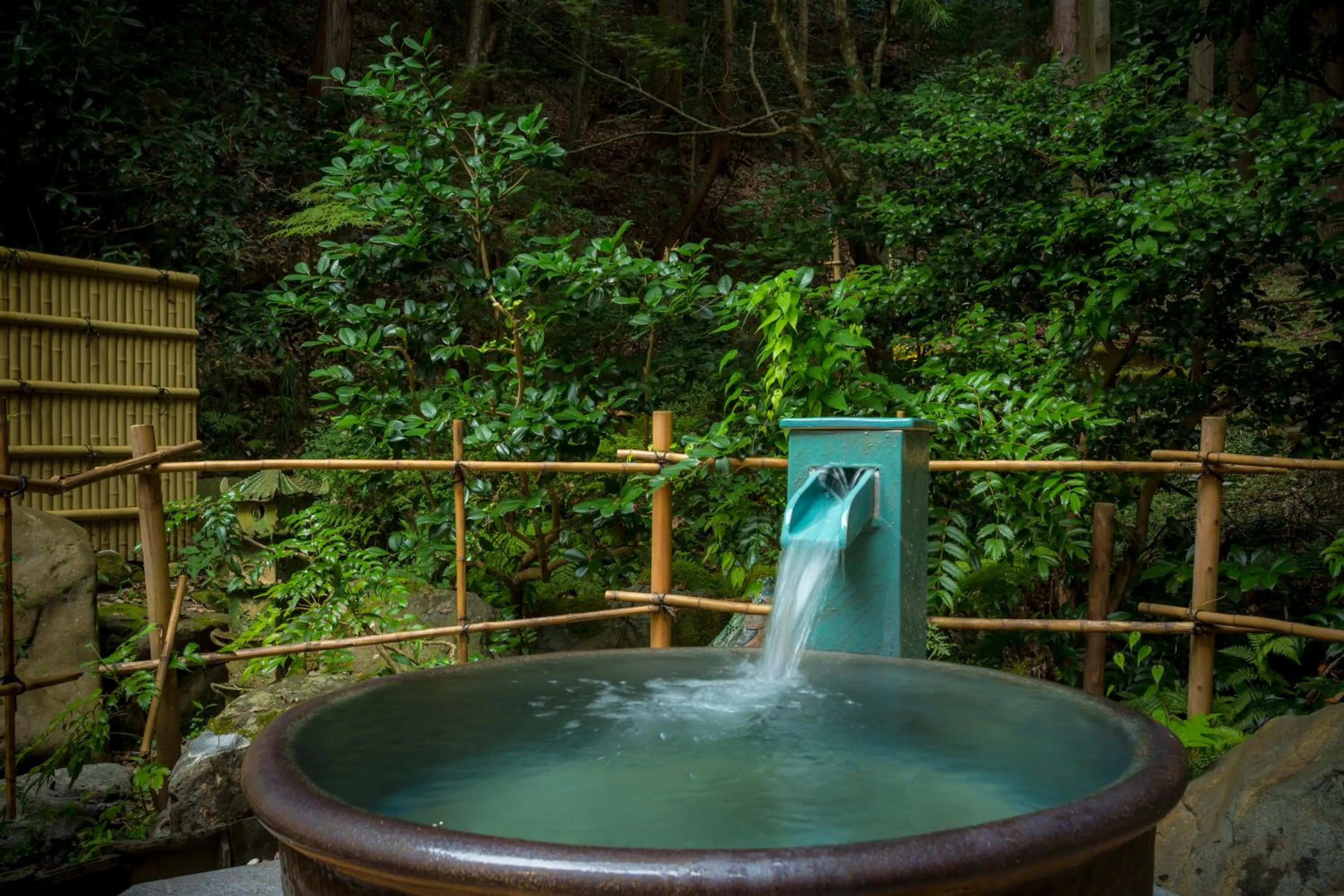 Open Air Bath in Hotel Kitanoya