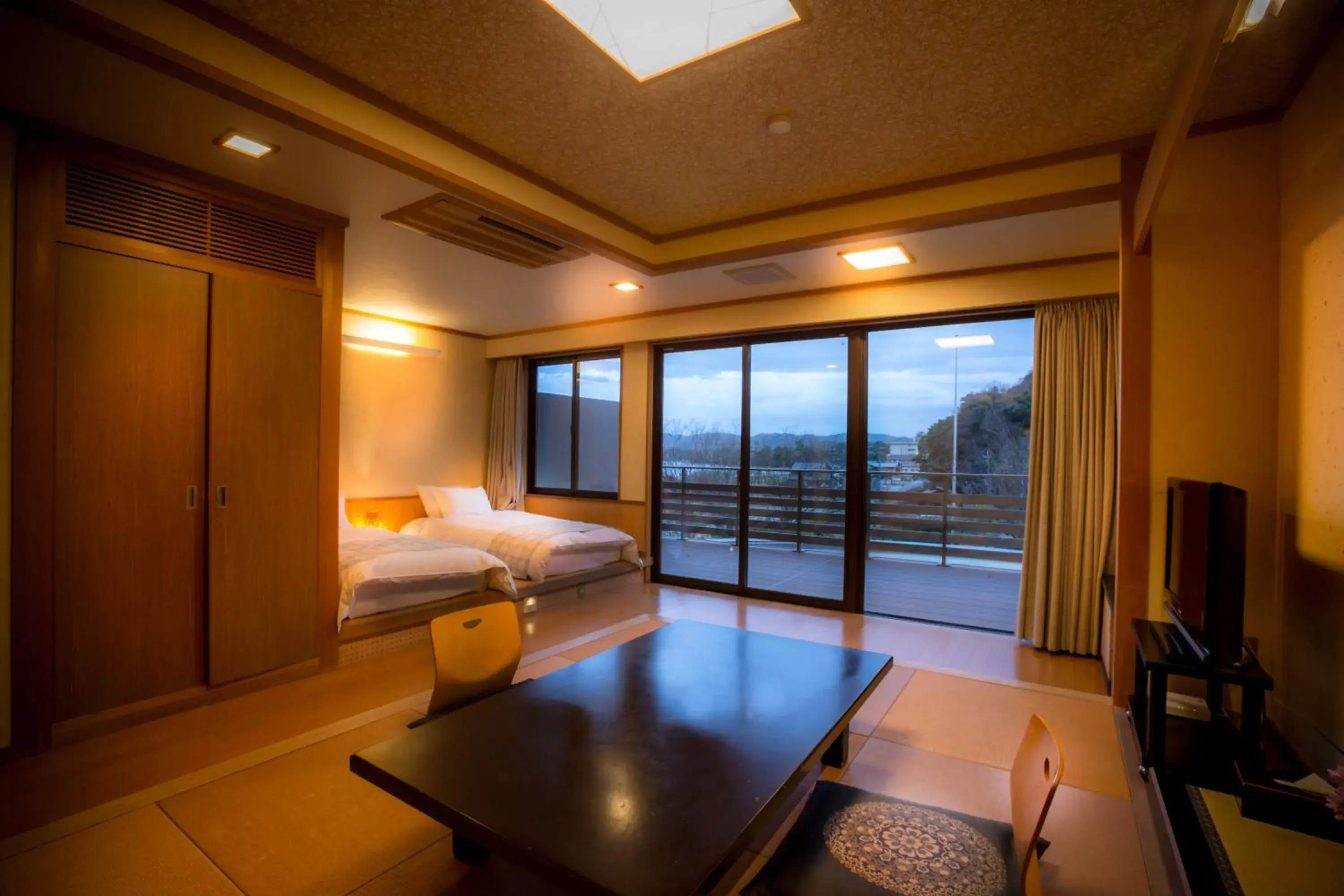 Standard Twin Room with Sea View in Hotel Kitanoya Standard Twin Room with Sea View in Hotel Kitanoya