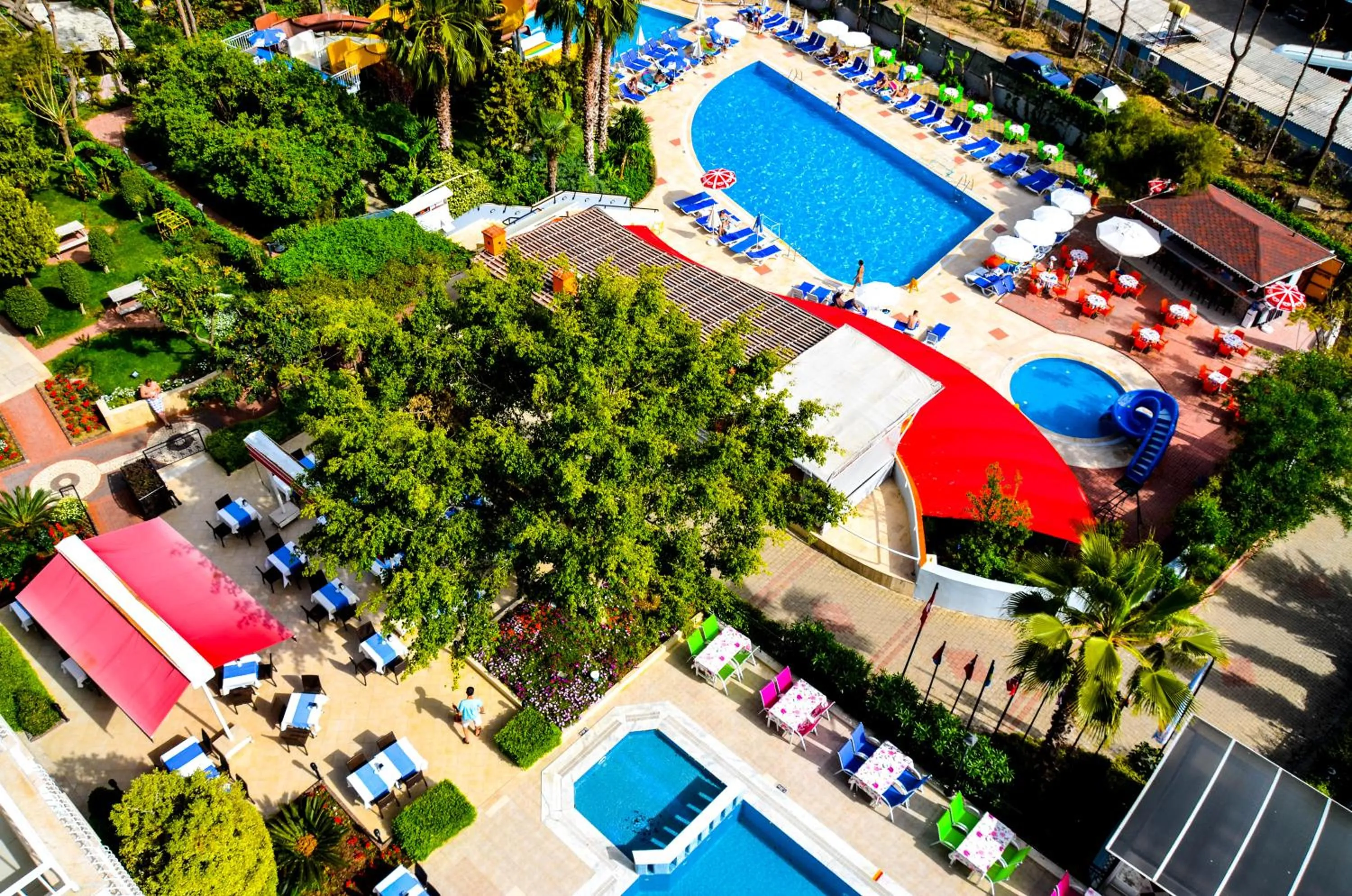 Bird's eye view in Ark Apart and Suite Hotel