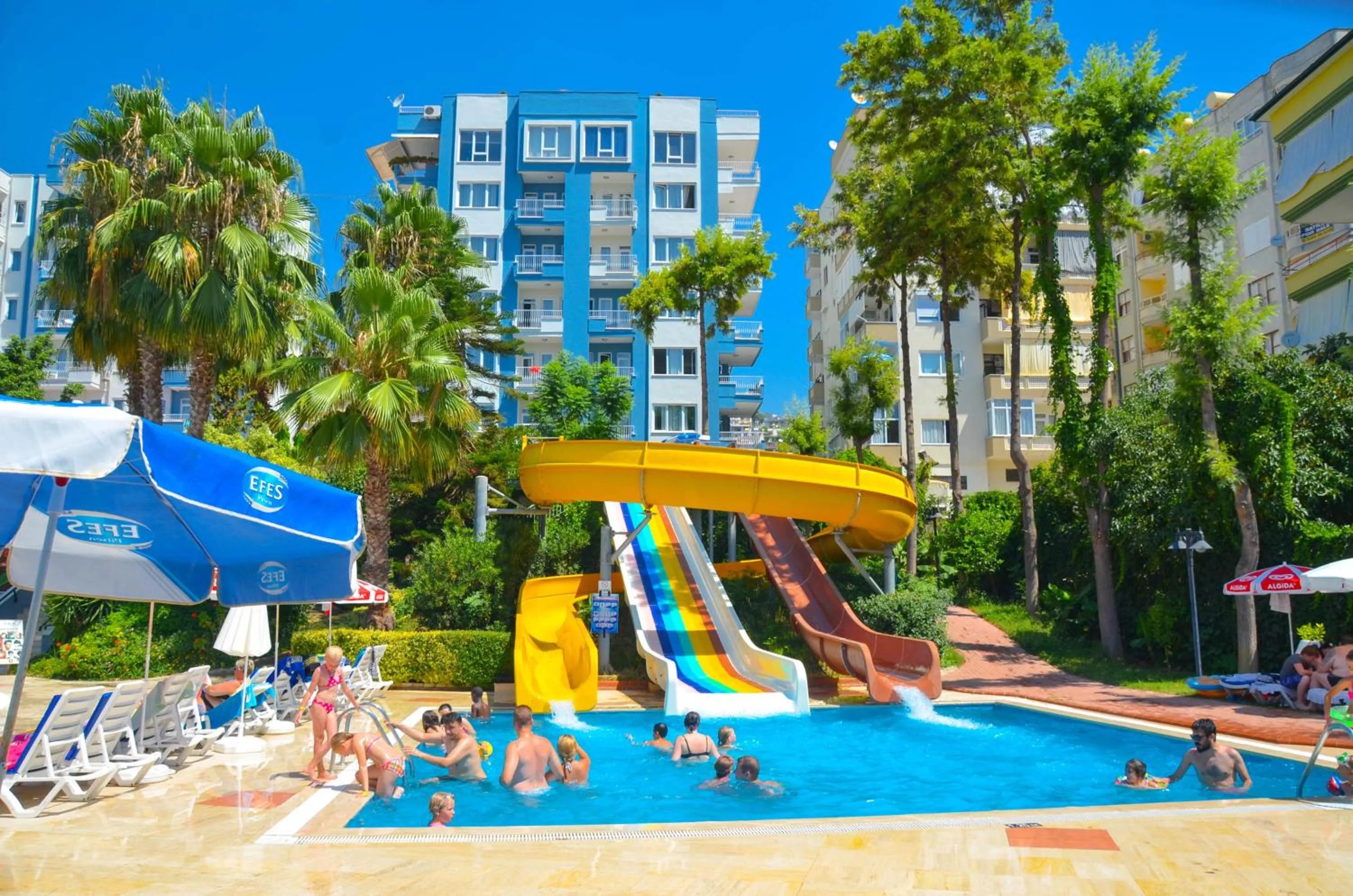 Swimming pool in Ark Apart and Suite Hotel