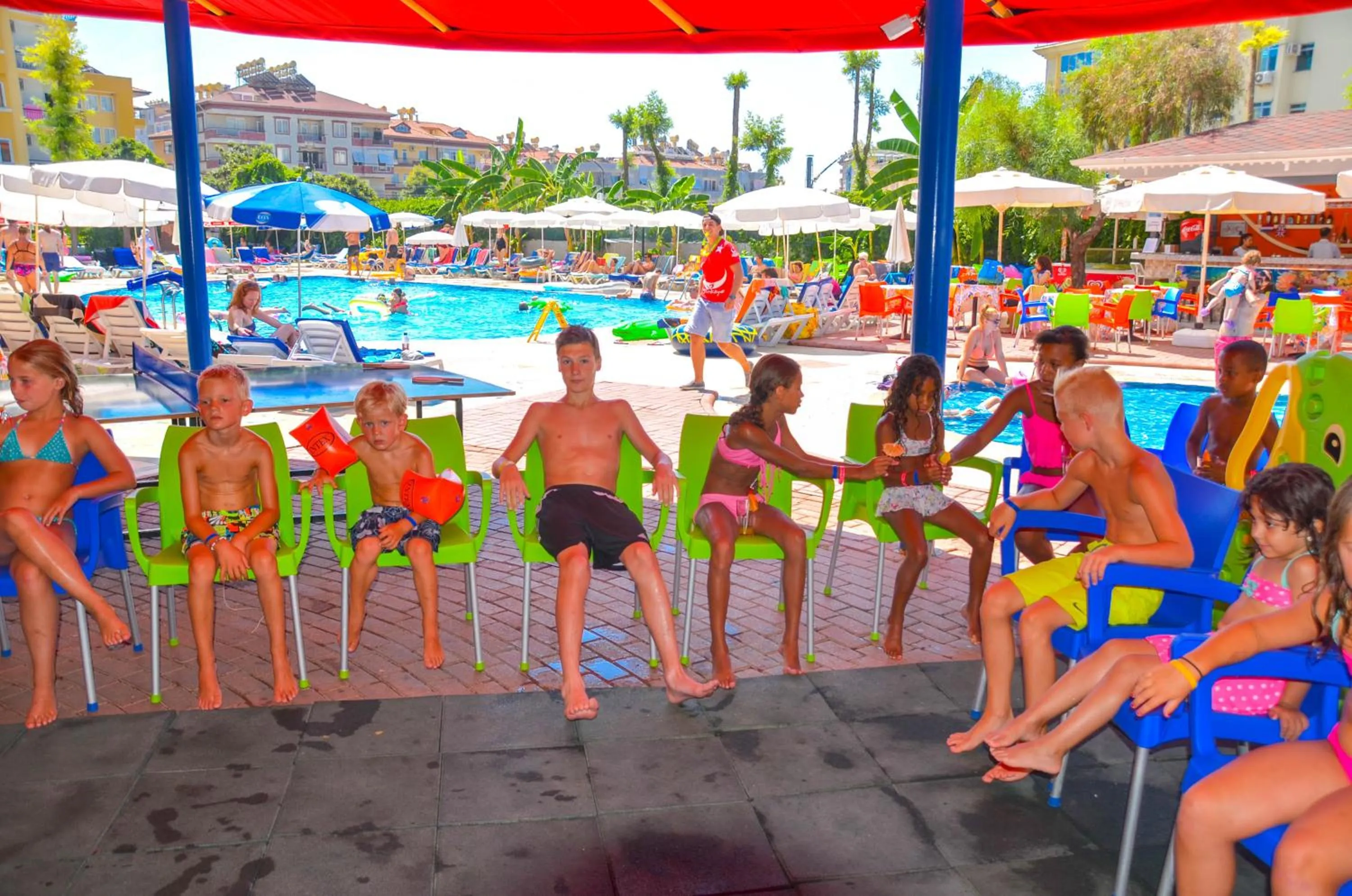 Children play ground in Ark Apart and Suite Hotel