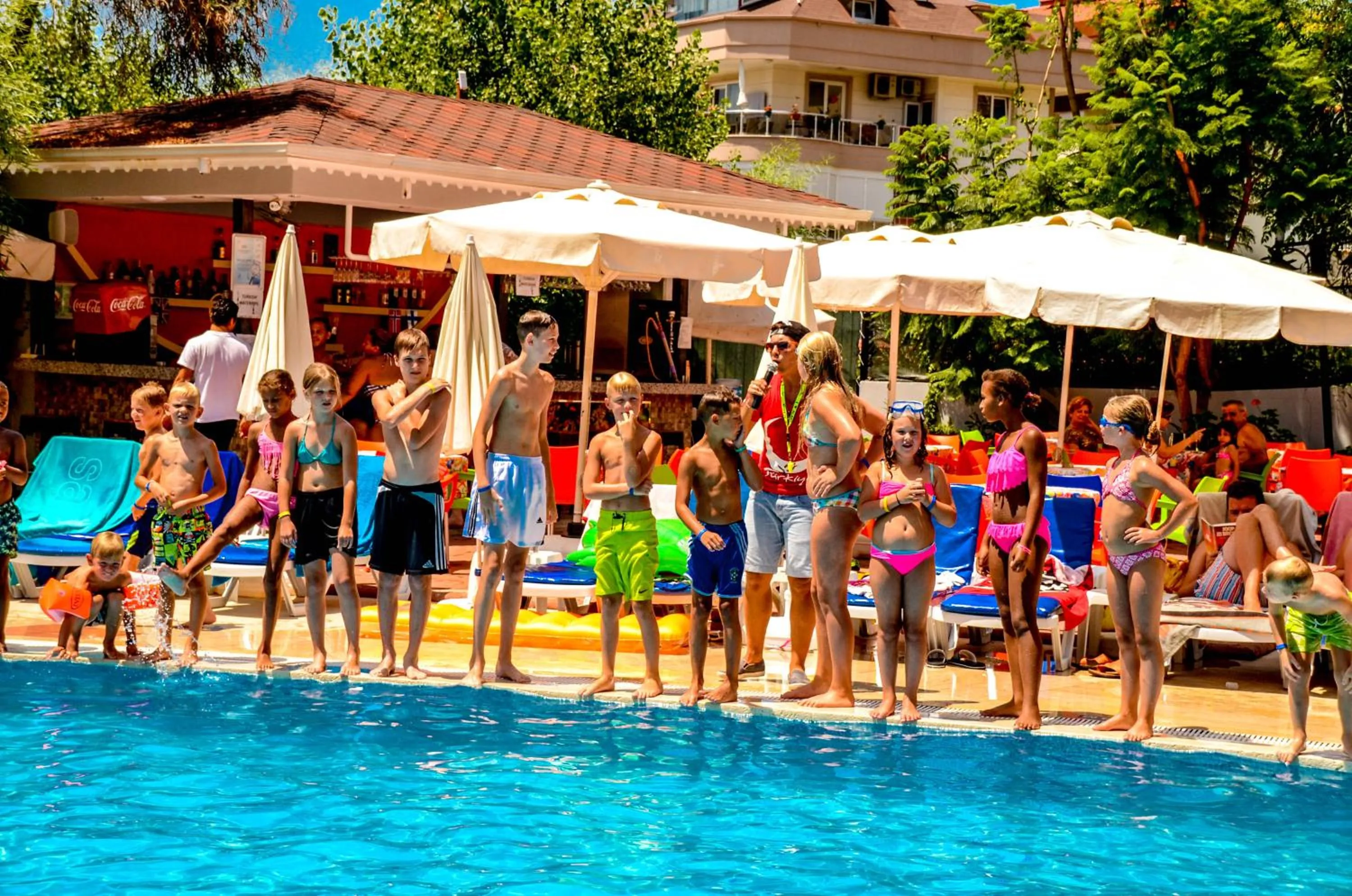 Swimming pool in Ark Apart and Suite Hotel