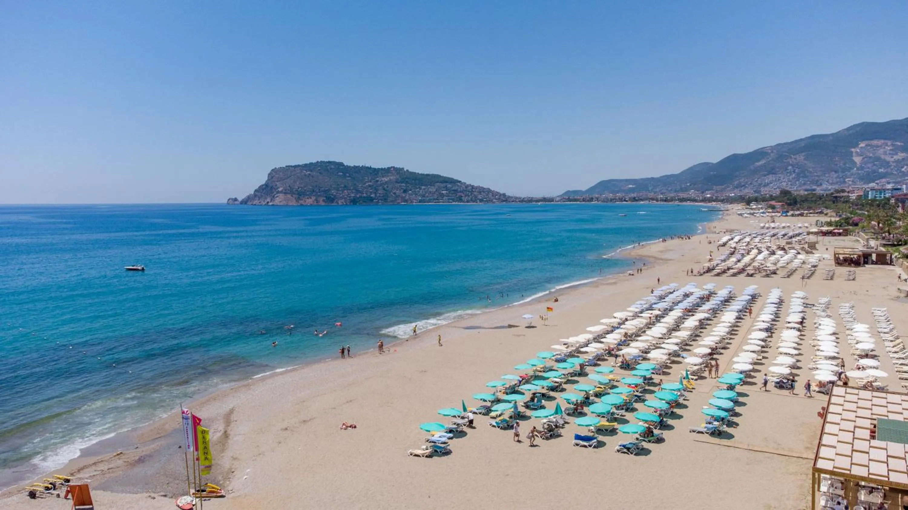 Beach in Oba Star Hotel - Ultra All Inclusive