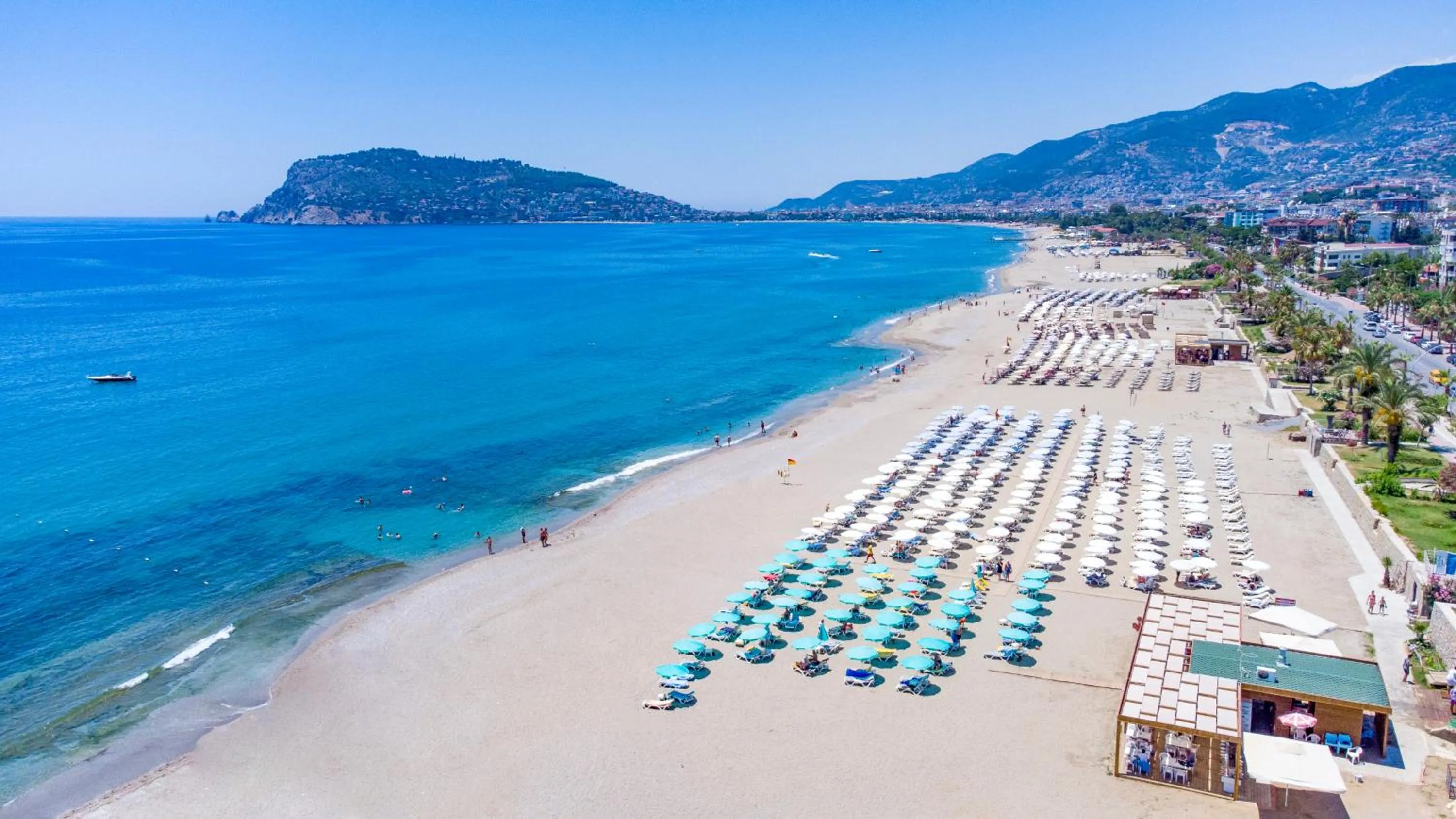 Beach in Oba Star Hotel - Ultra All Inclusive