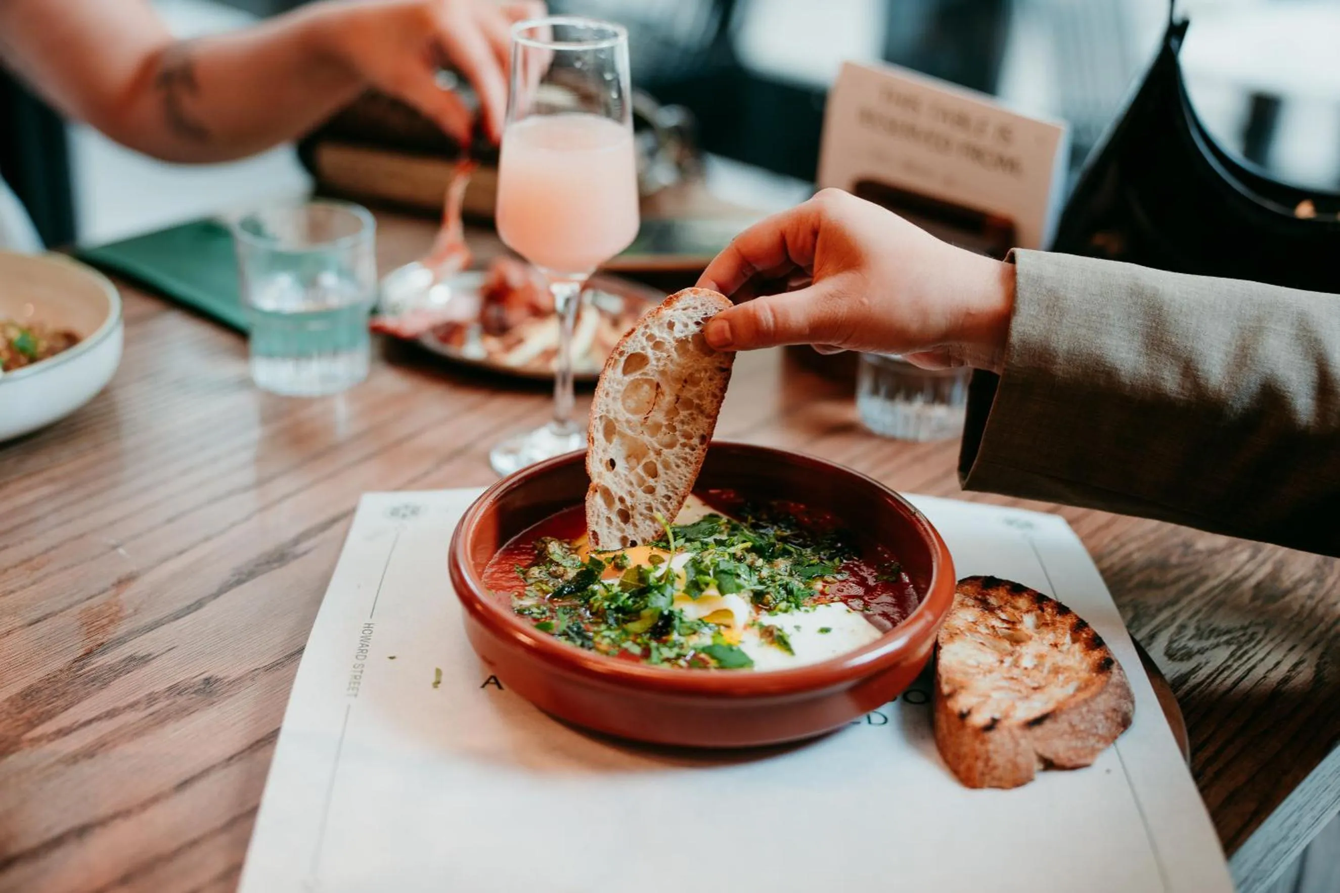 People in The Flint Hotel