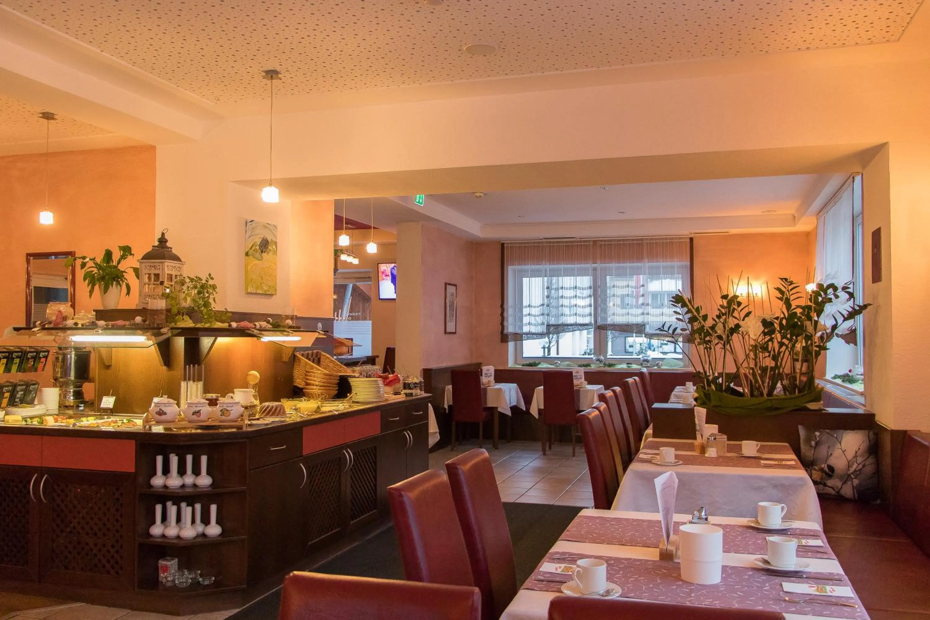 Buffet breakfast in Sporthotel Kitz