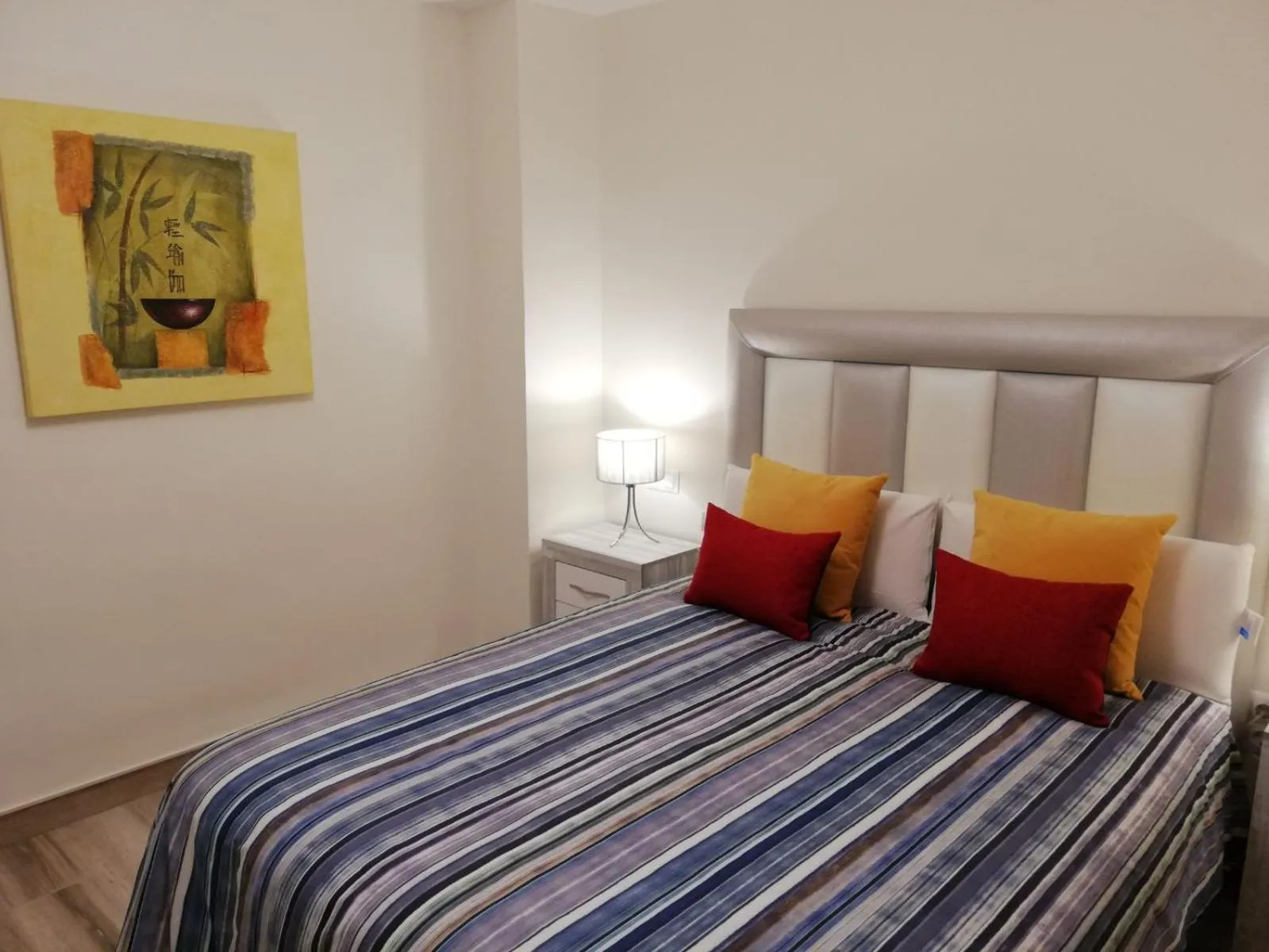 Bed in Apartamento Aurora
