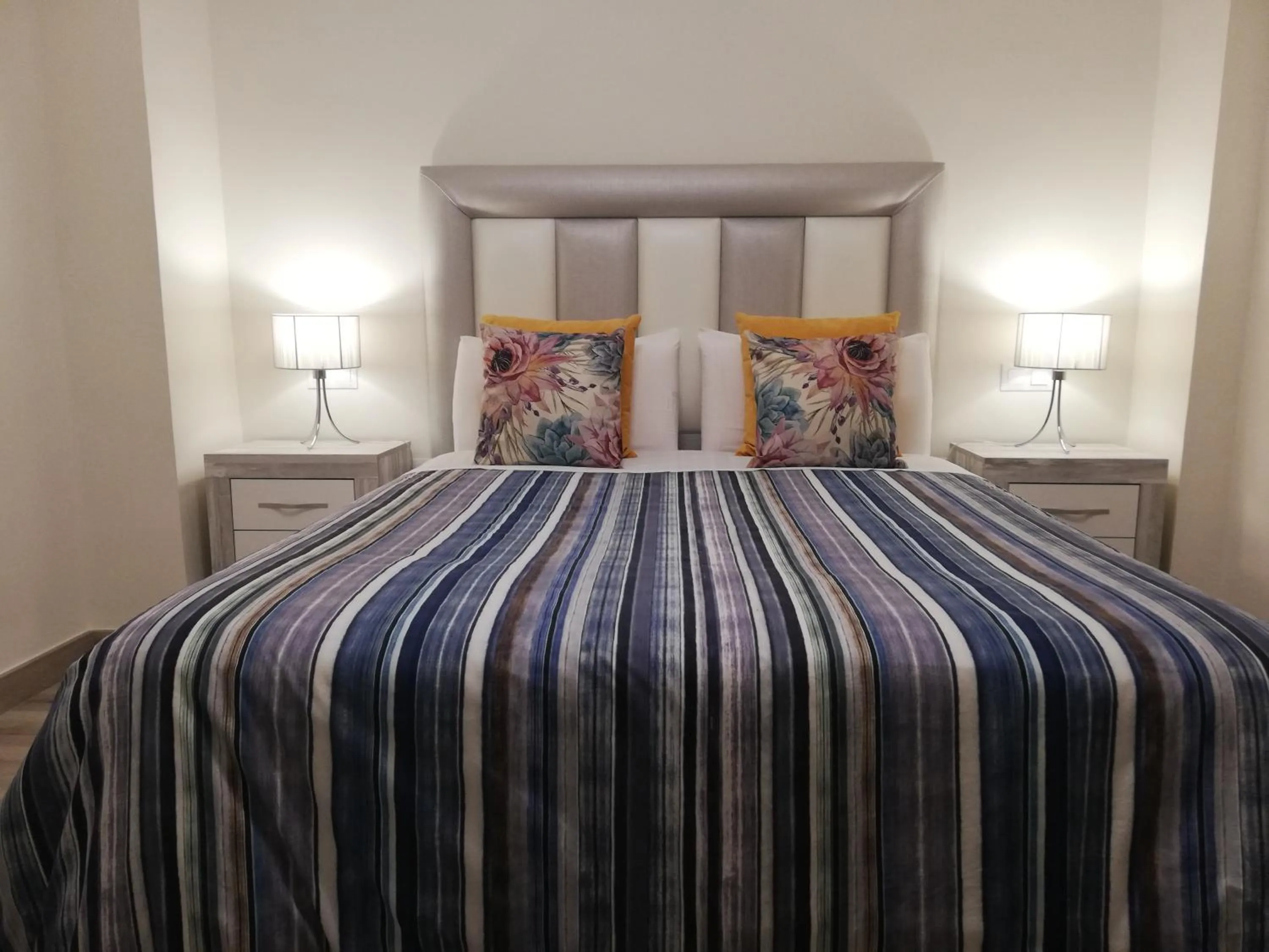 Bed in Apartamento Aurora