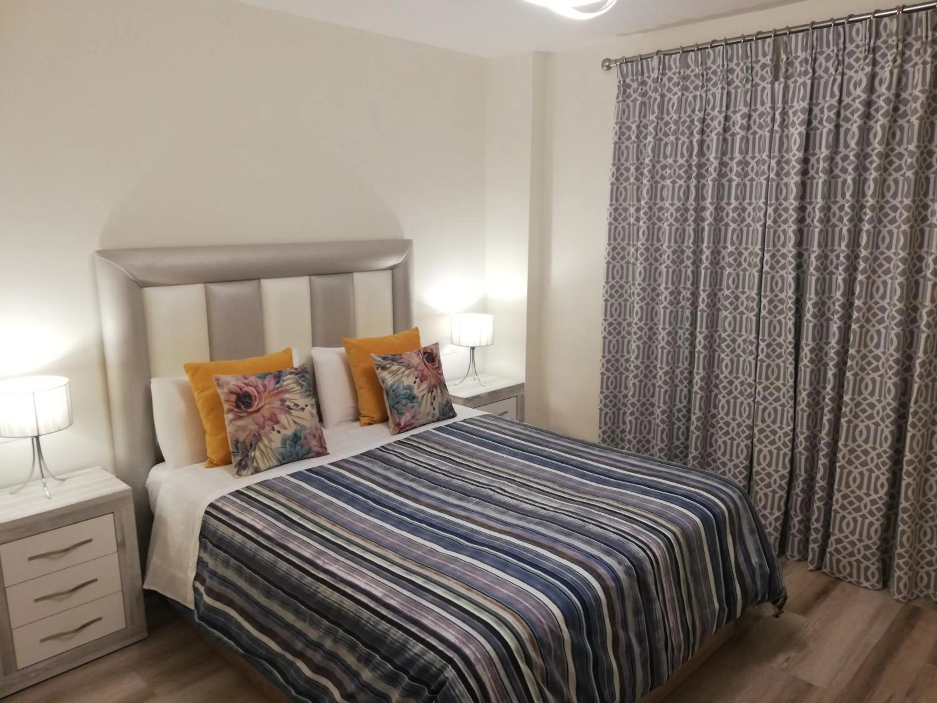 Bed in Apartamento Aurora