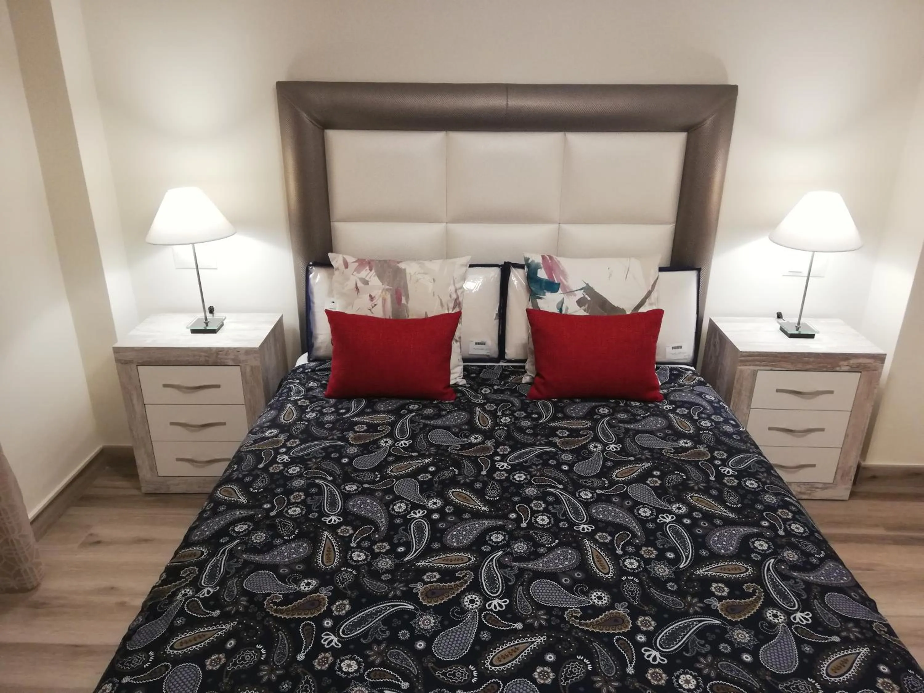 Bed in Apartamento Aurora