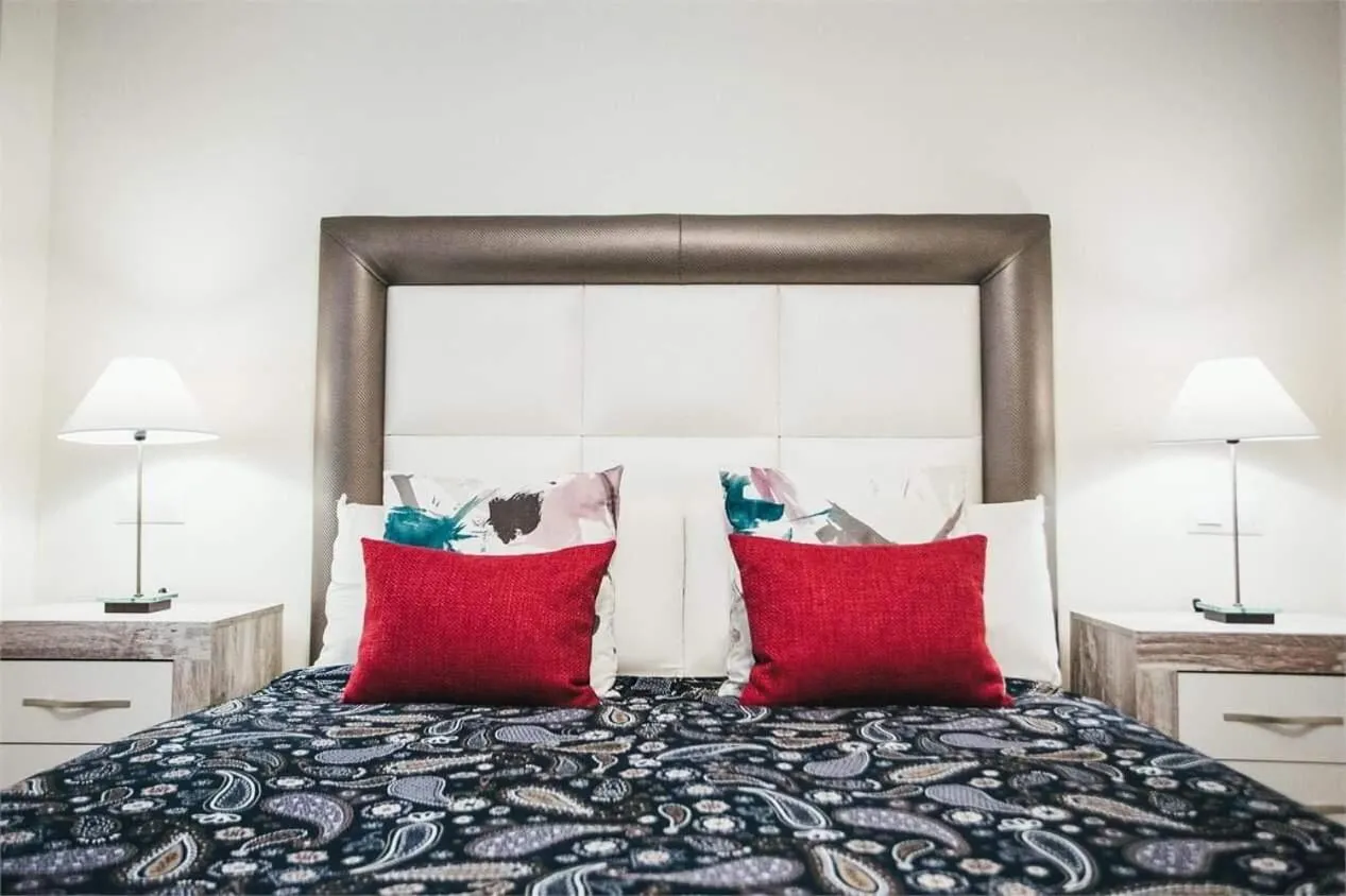 Bed in Apartamento Aurora