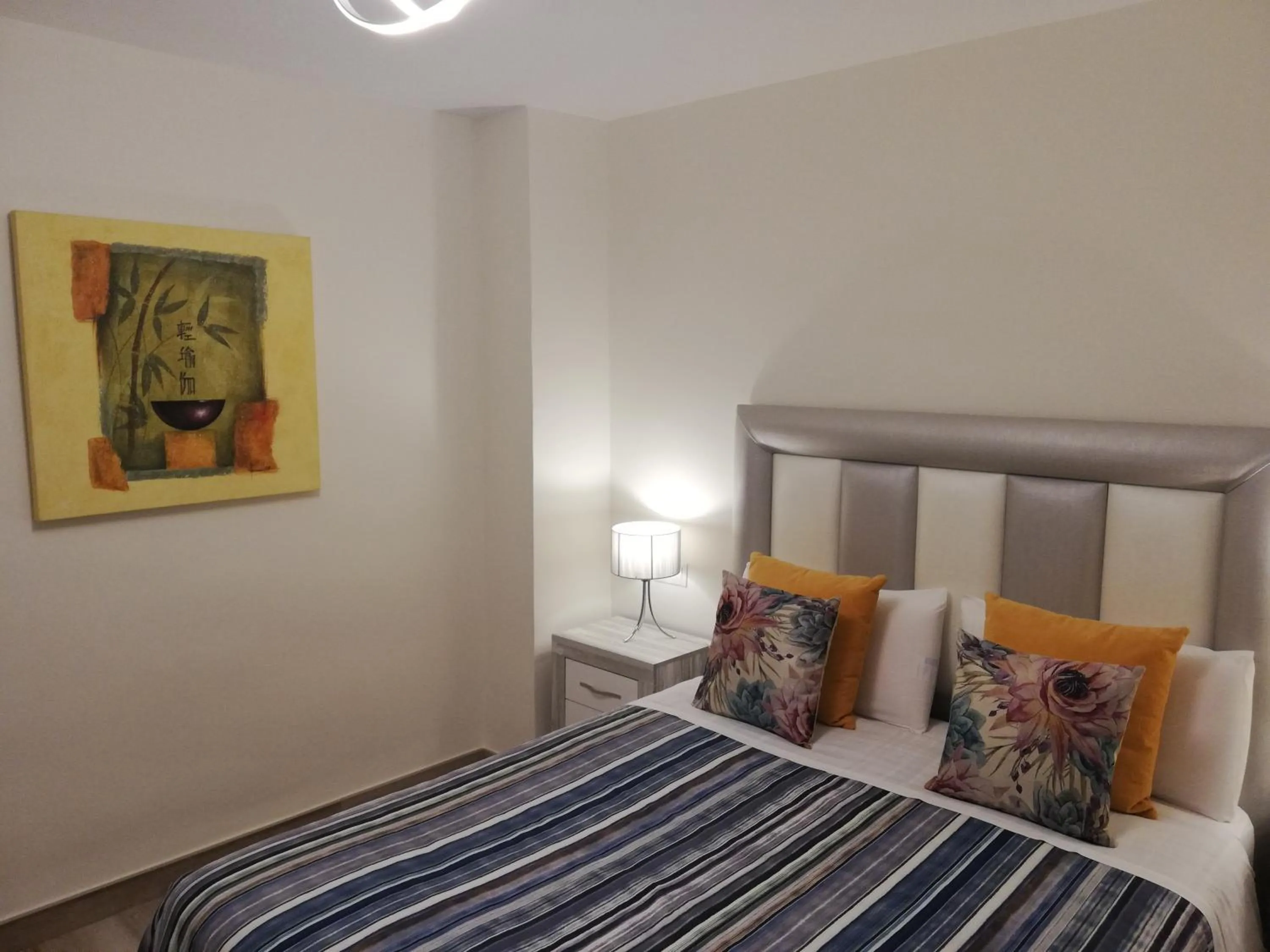 Bed in Apartamento Aurora