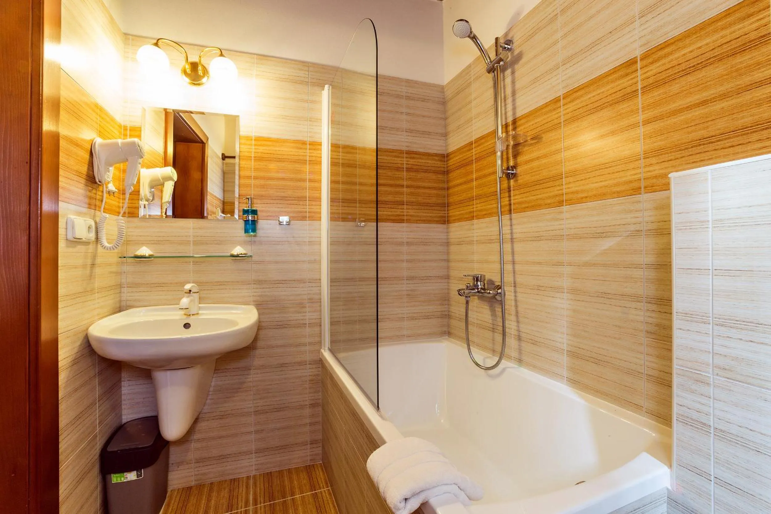 Bathroom in Ubytování Zámecké Schody