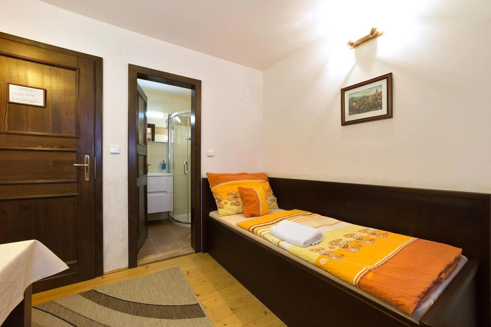 Bedroom, Bed in Ubytování Zámecké Schody